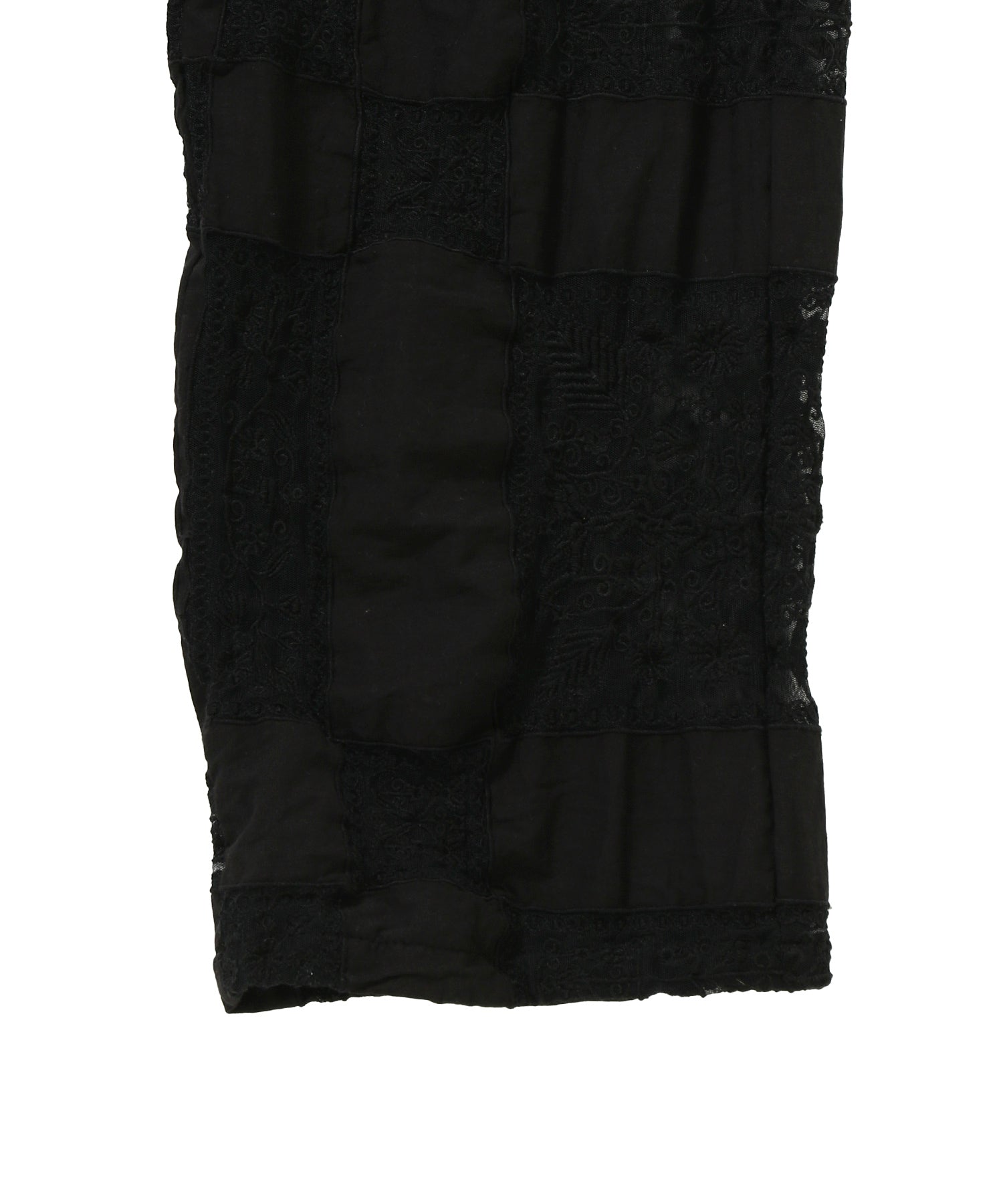 Patchwork Embroidery Pants - 250433204005