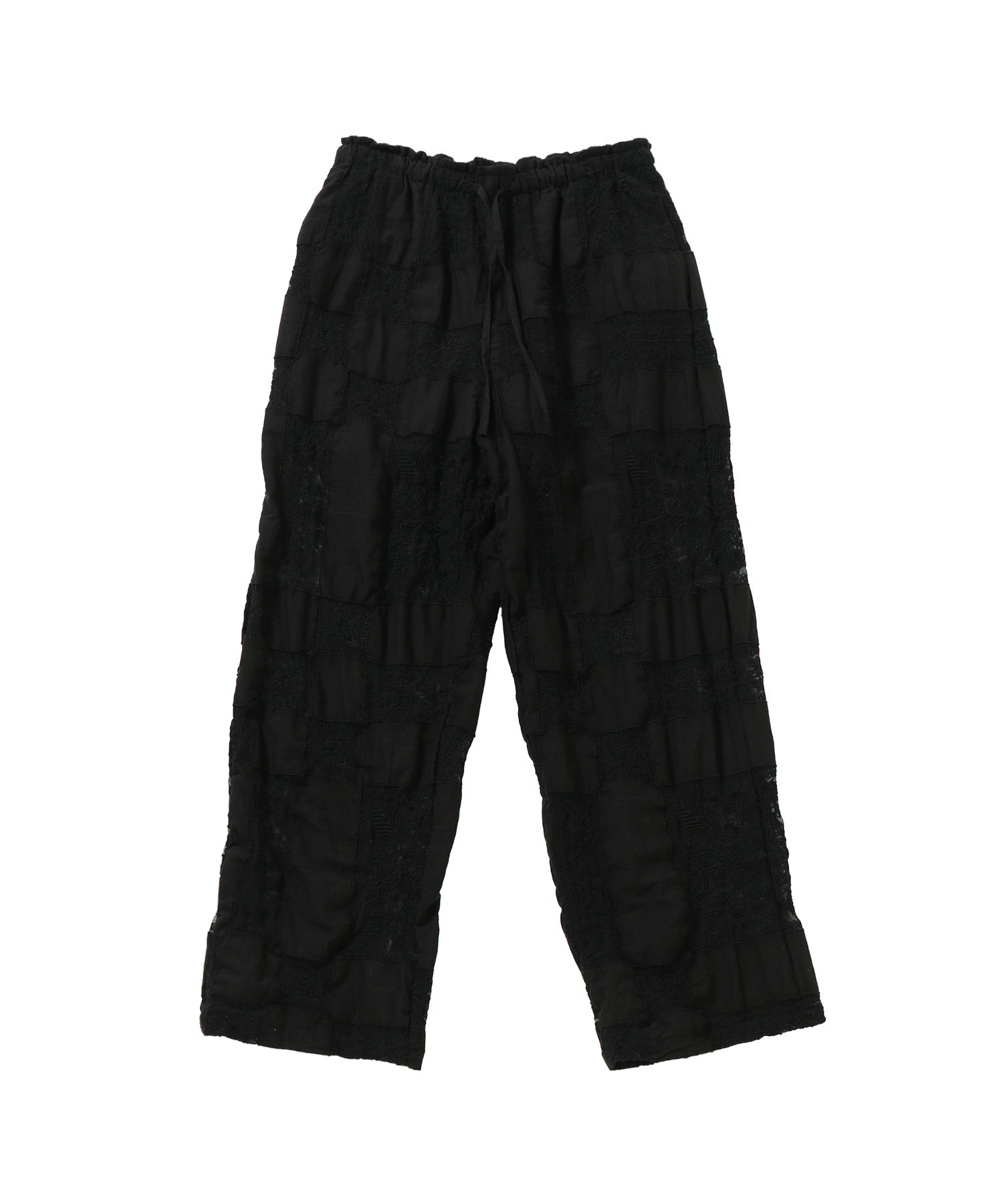 Patchwork Embroidery Pants - 250433204005