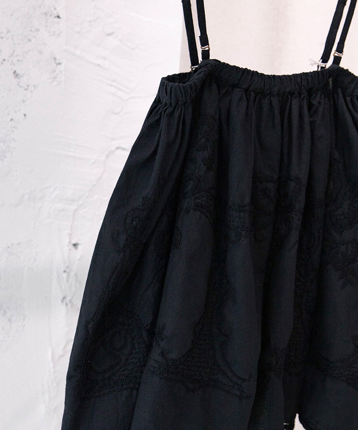 hand embroidery 2way mini skirt