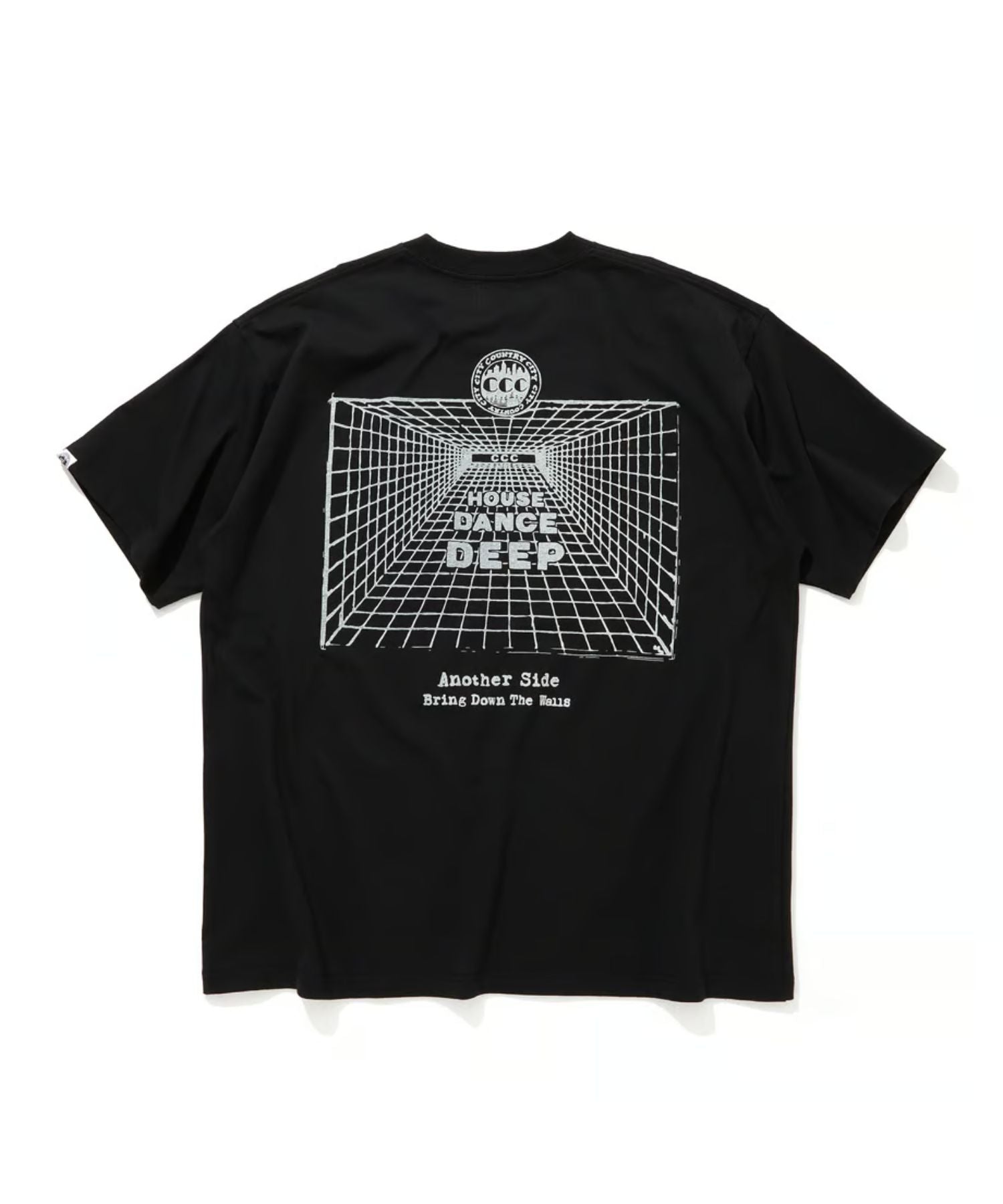 Cotton T-shirt_HOUSE,DANCE,DEEP