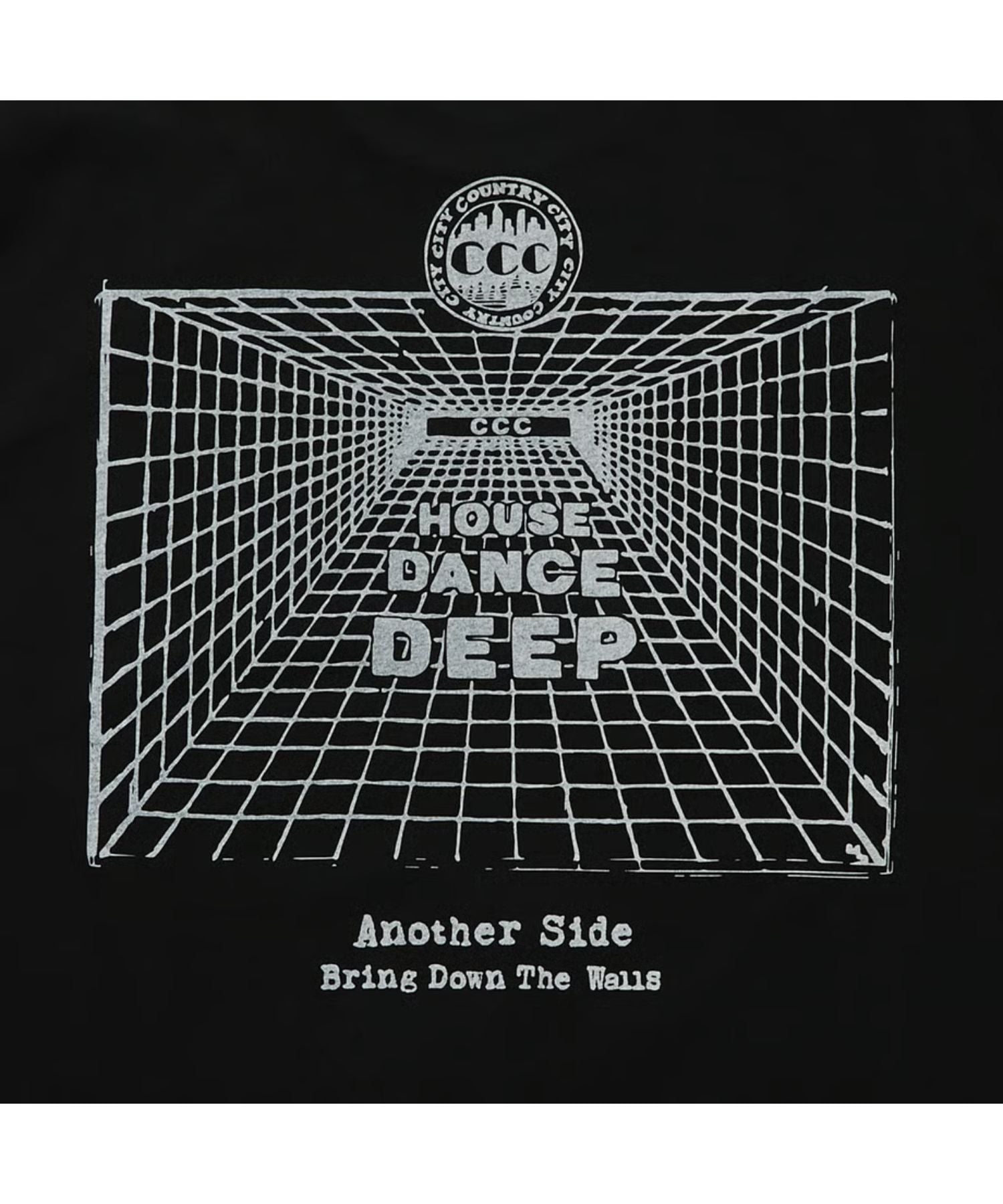 Cotton T-shirt_HOUSE,DANCE,DEEP