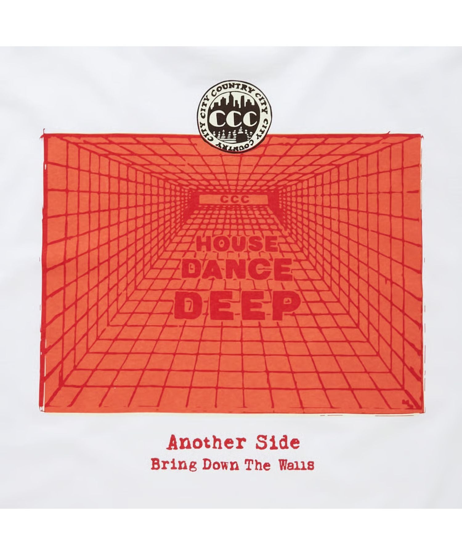 Cotton T-shirt_HOUSE,DANCE,DEEP