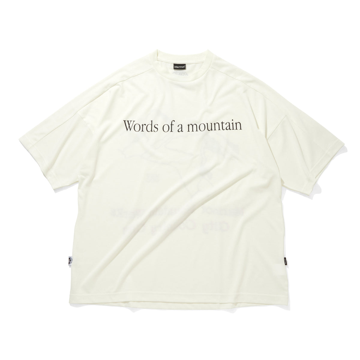Marmot / MMWCCC EVERYWHERE T-SHIRT WORDS OF MOUNTAIN