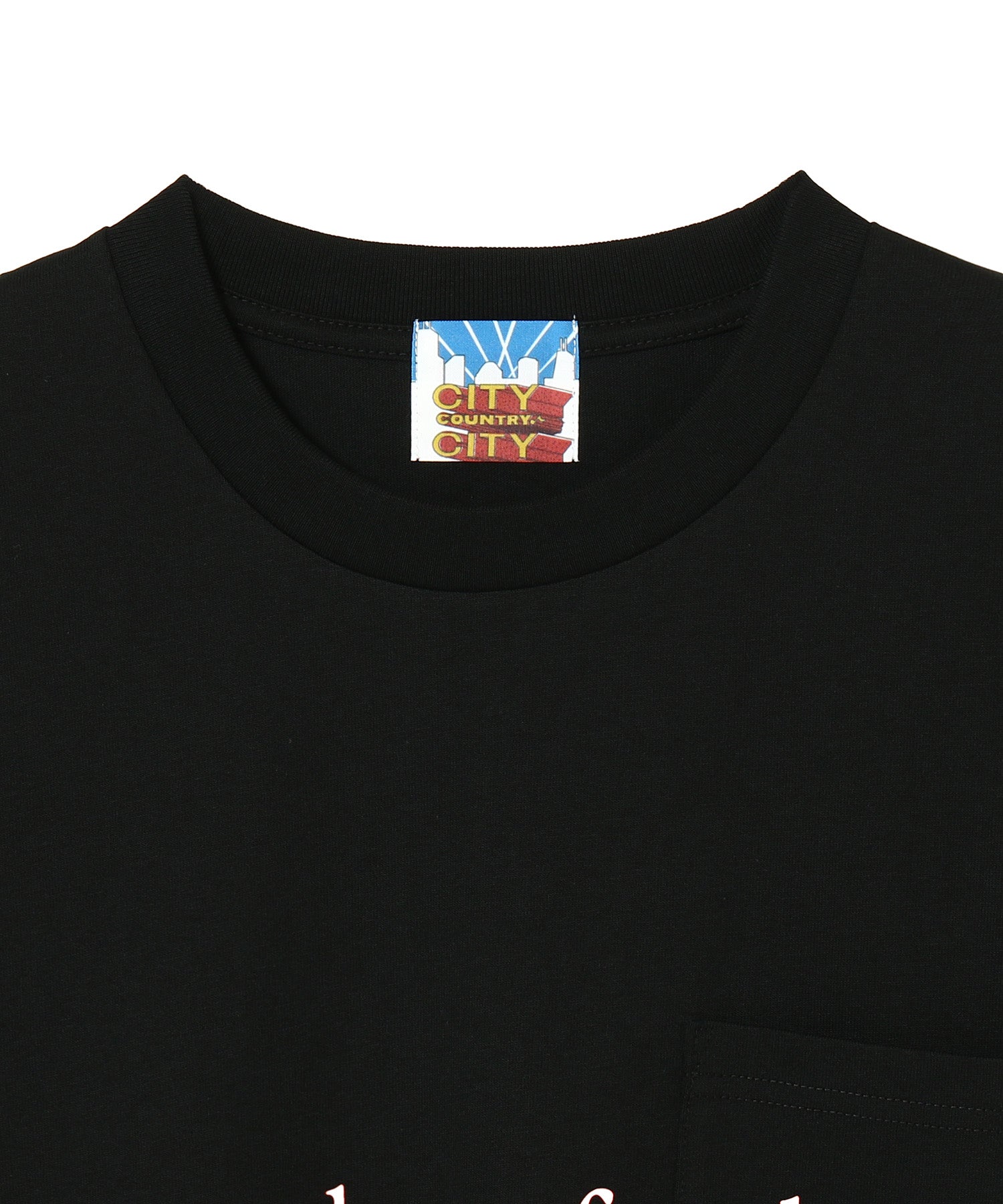 COTTON POCKET T-SHIRTS_Cascades of colour