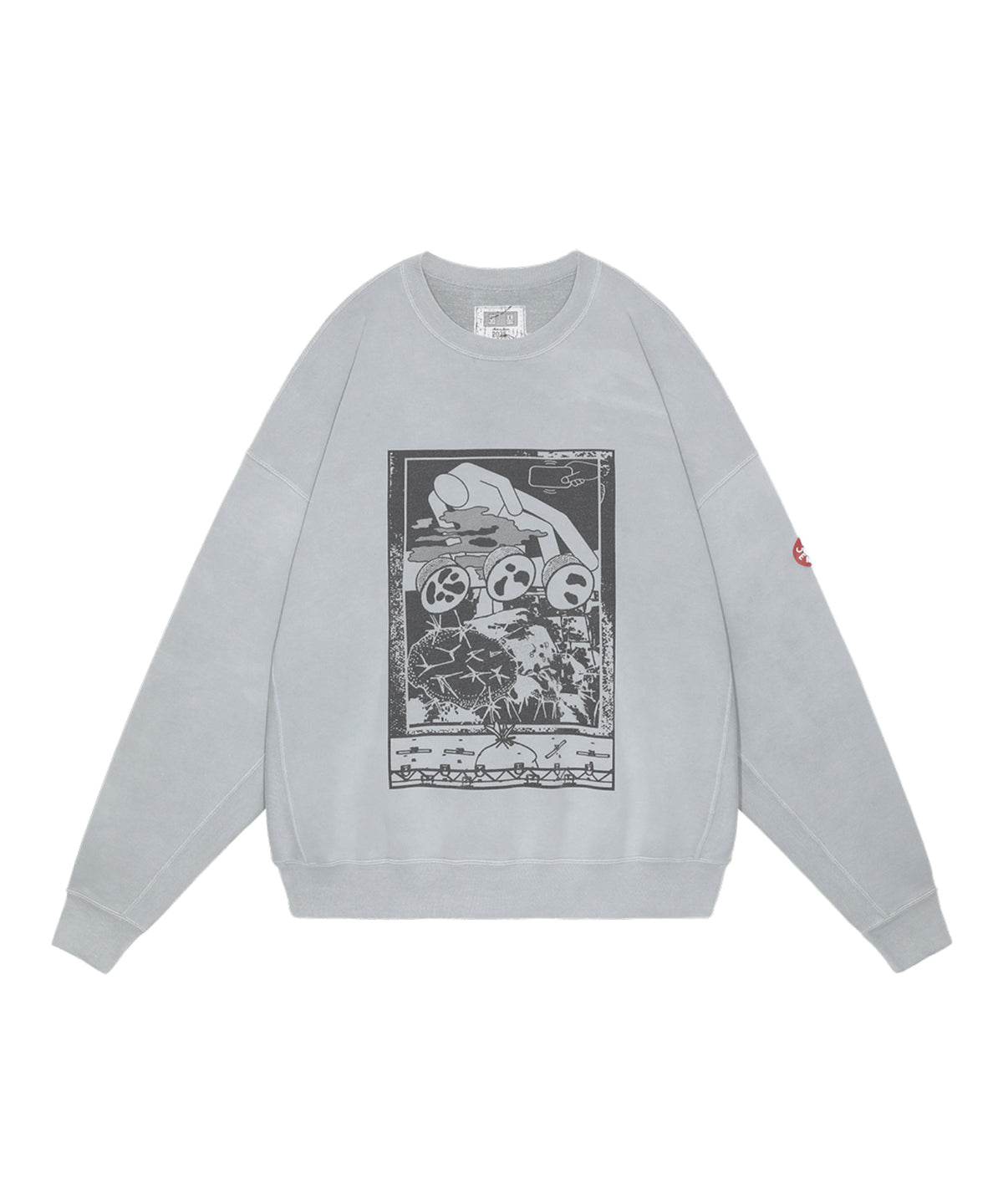 OVERDYE FK MindfulnessBlock CREW NECK