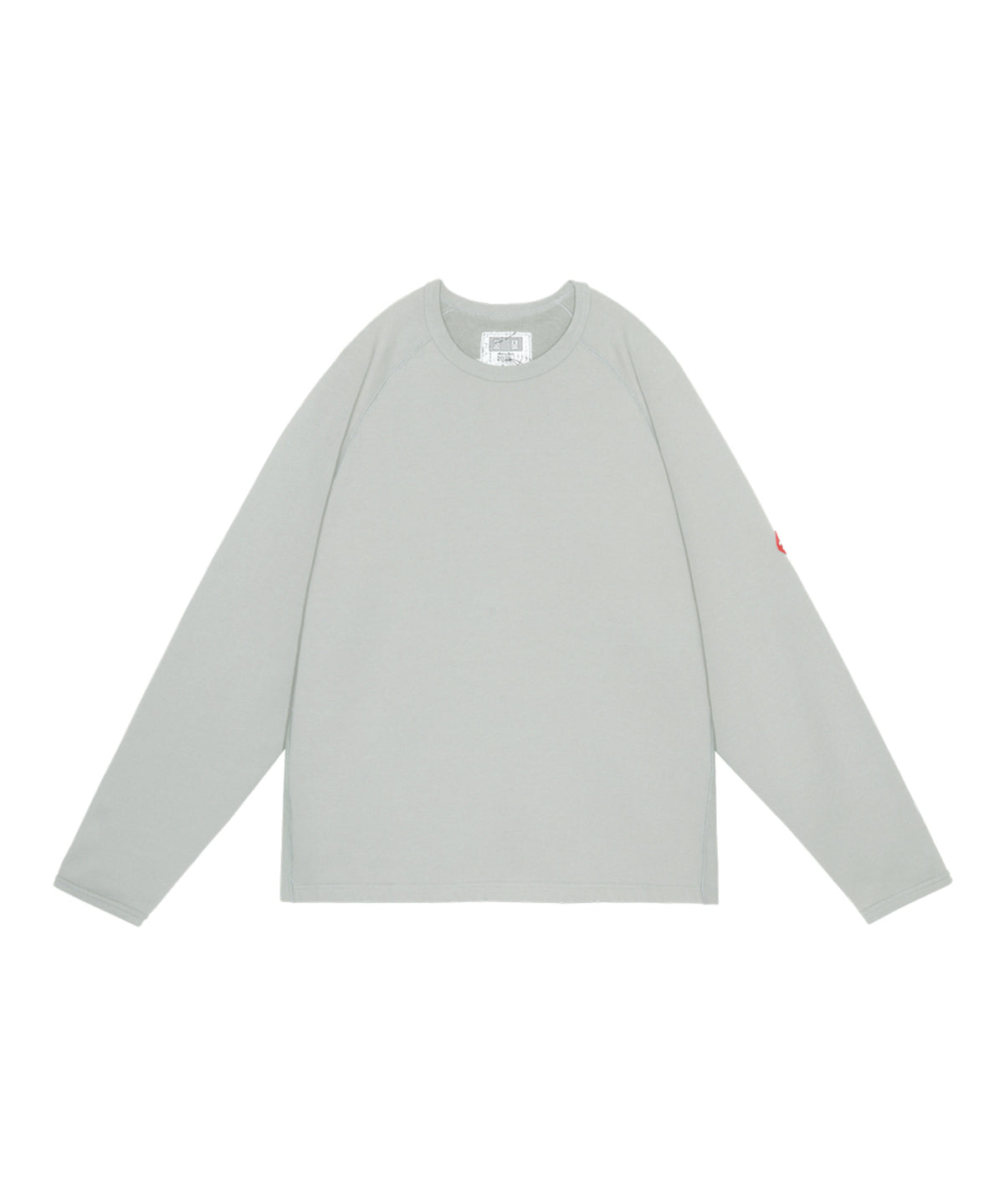 HALF PANEL RIB CREW NECK