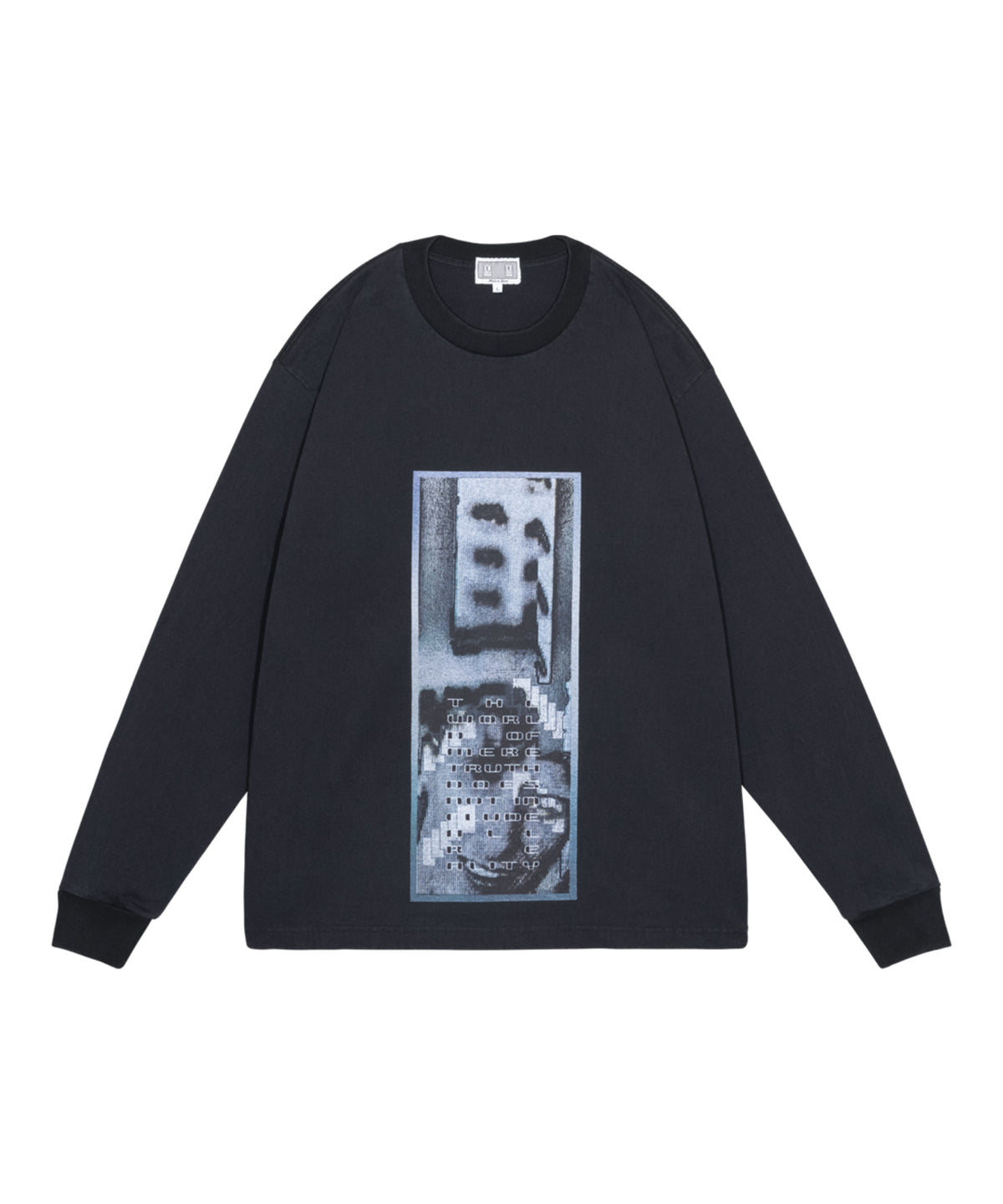 WASHED AS Mere Reality LONG SLEEVE T
