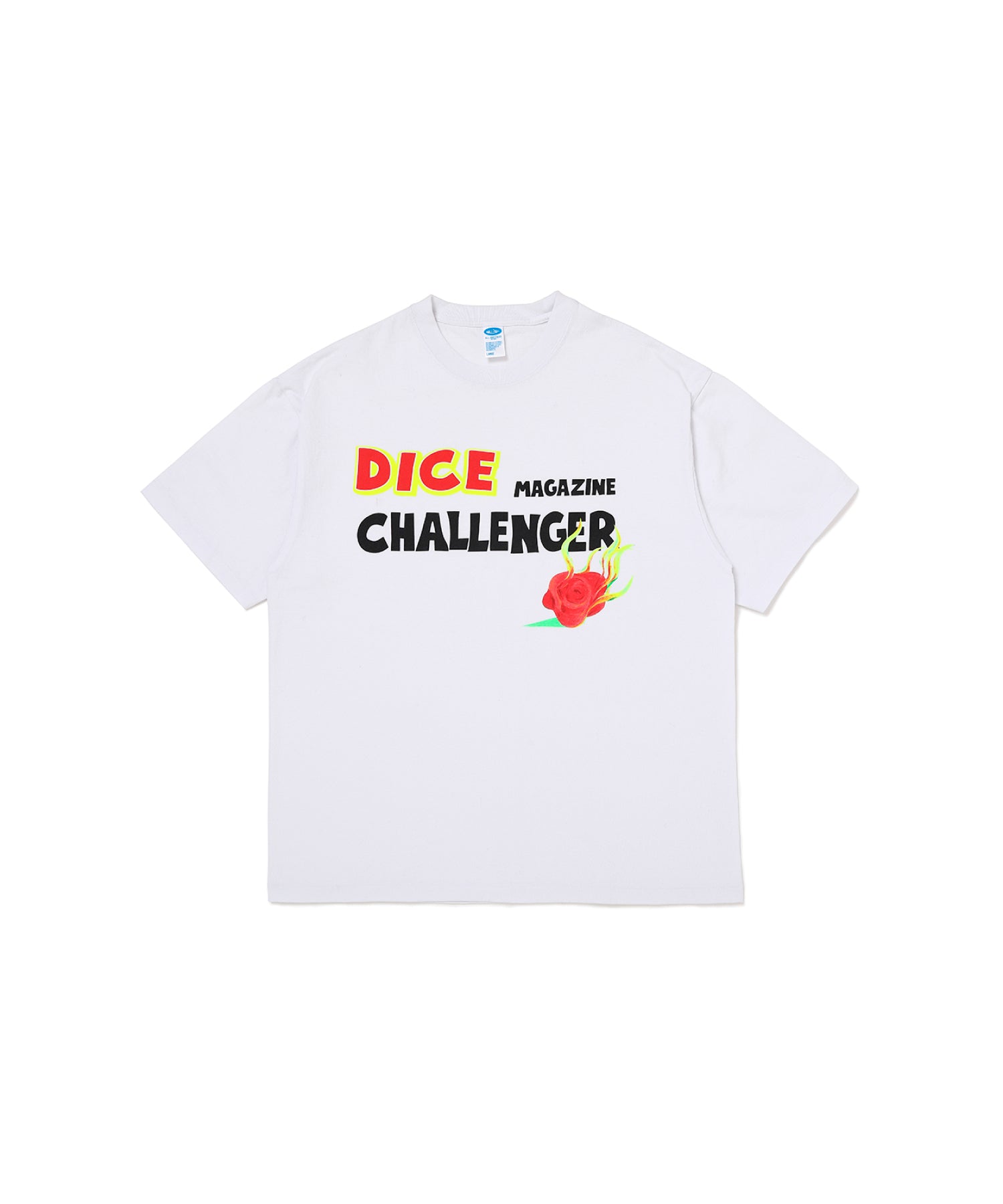 S/S DICE TEE - DicE Magazine x CHALLENGER - CHALLENGER