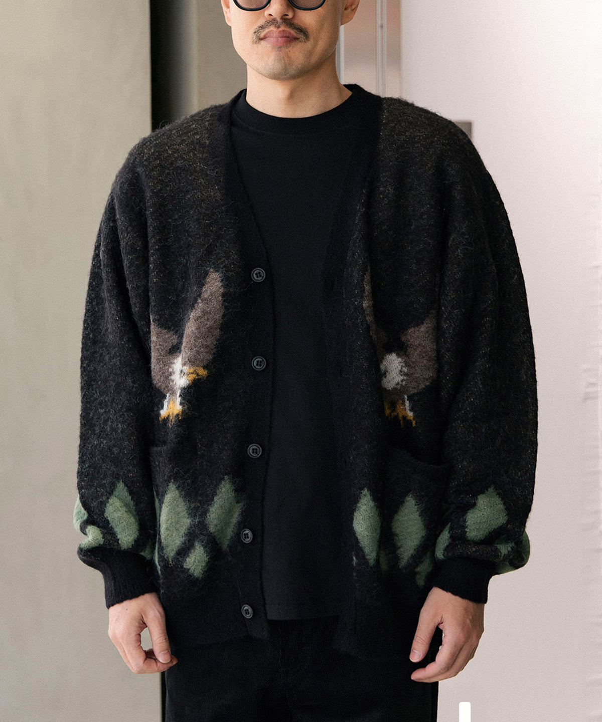 NATIVE EAGLE CARDIGAN
