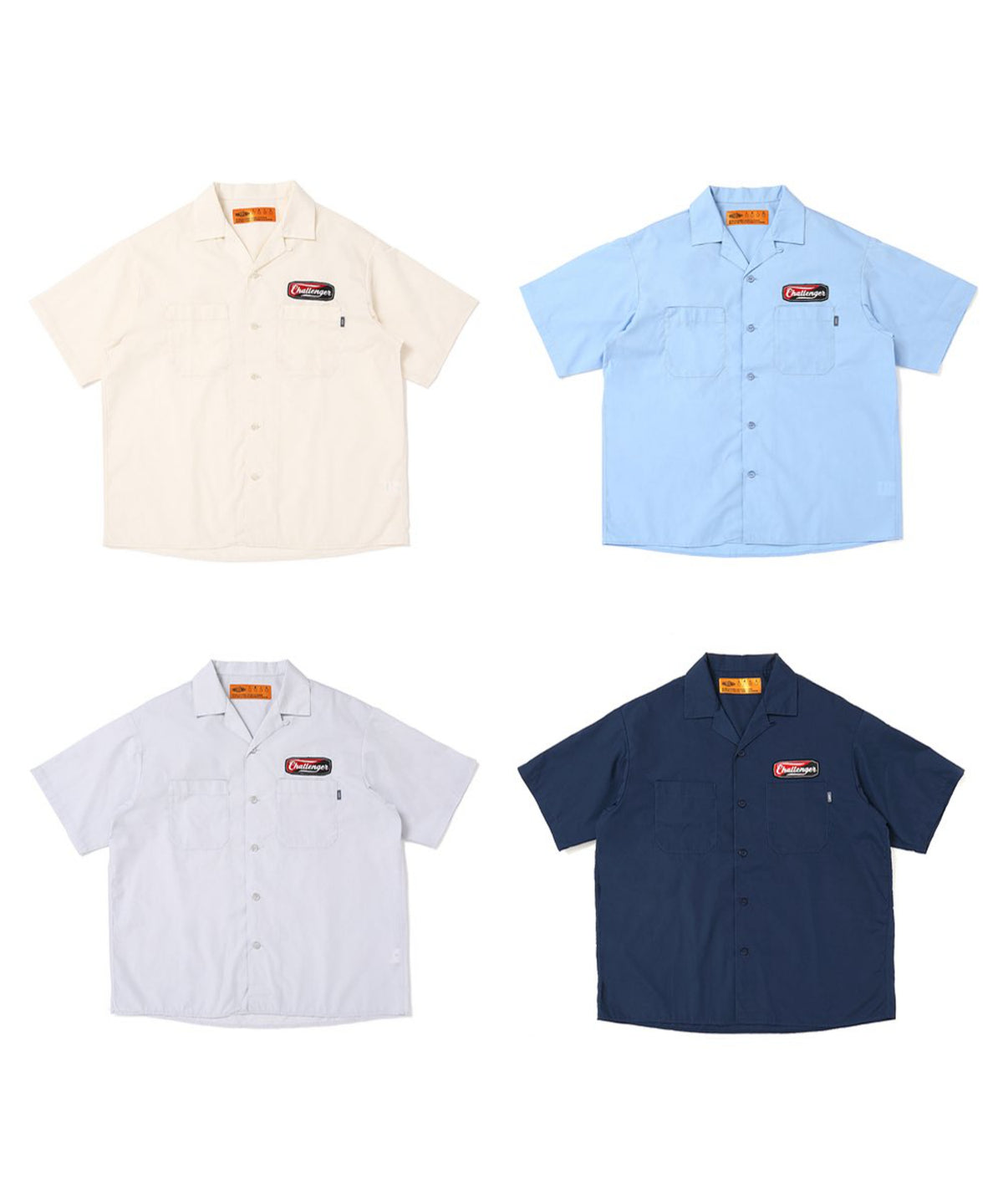 S/S PATCHED WORK SHIRT