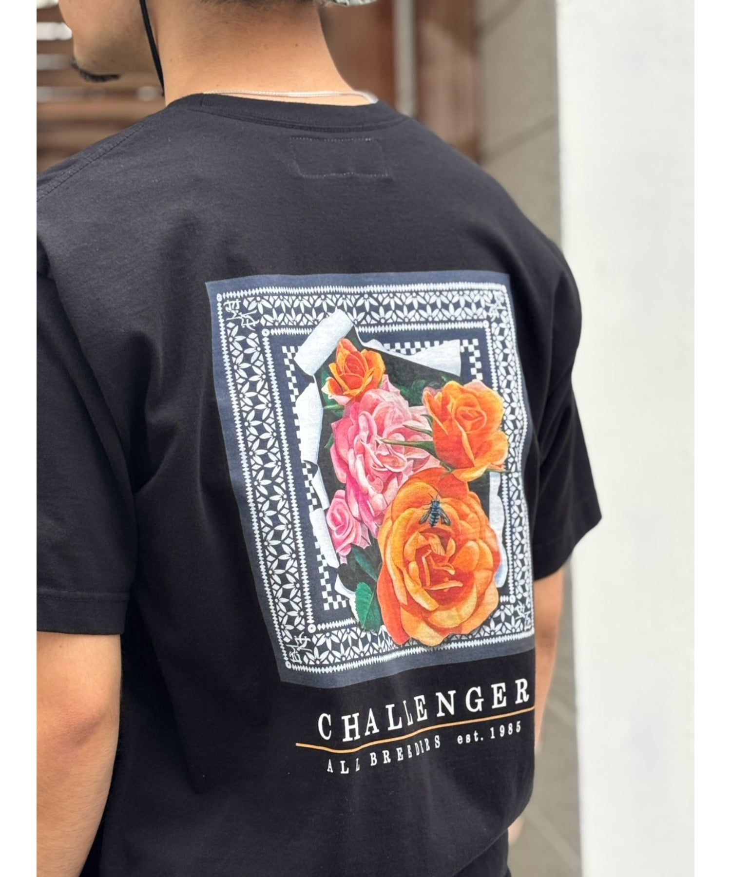 ROSE BANDANA TEE