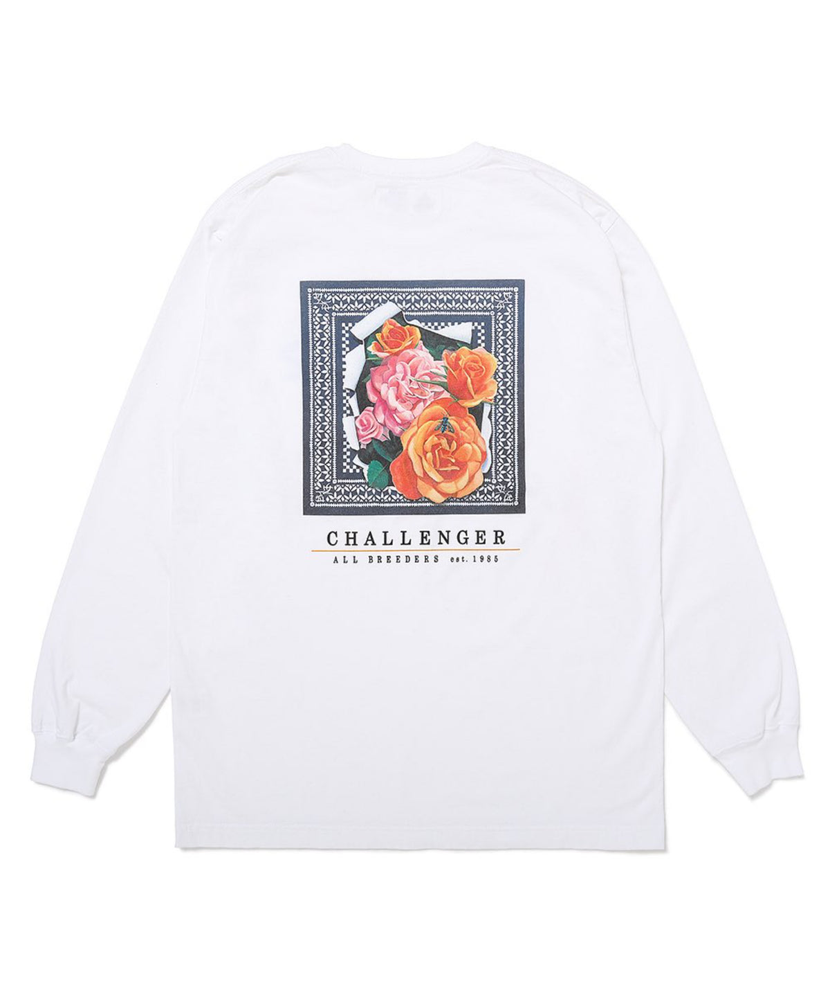L/S ROSE BANDANA TEE