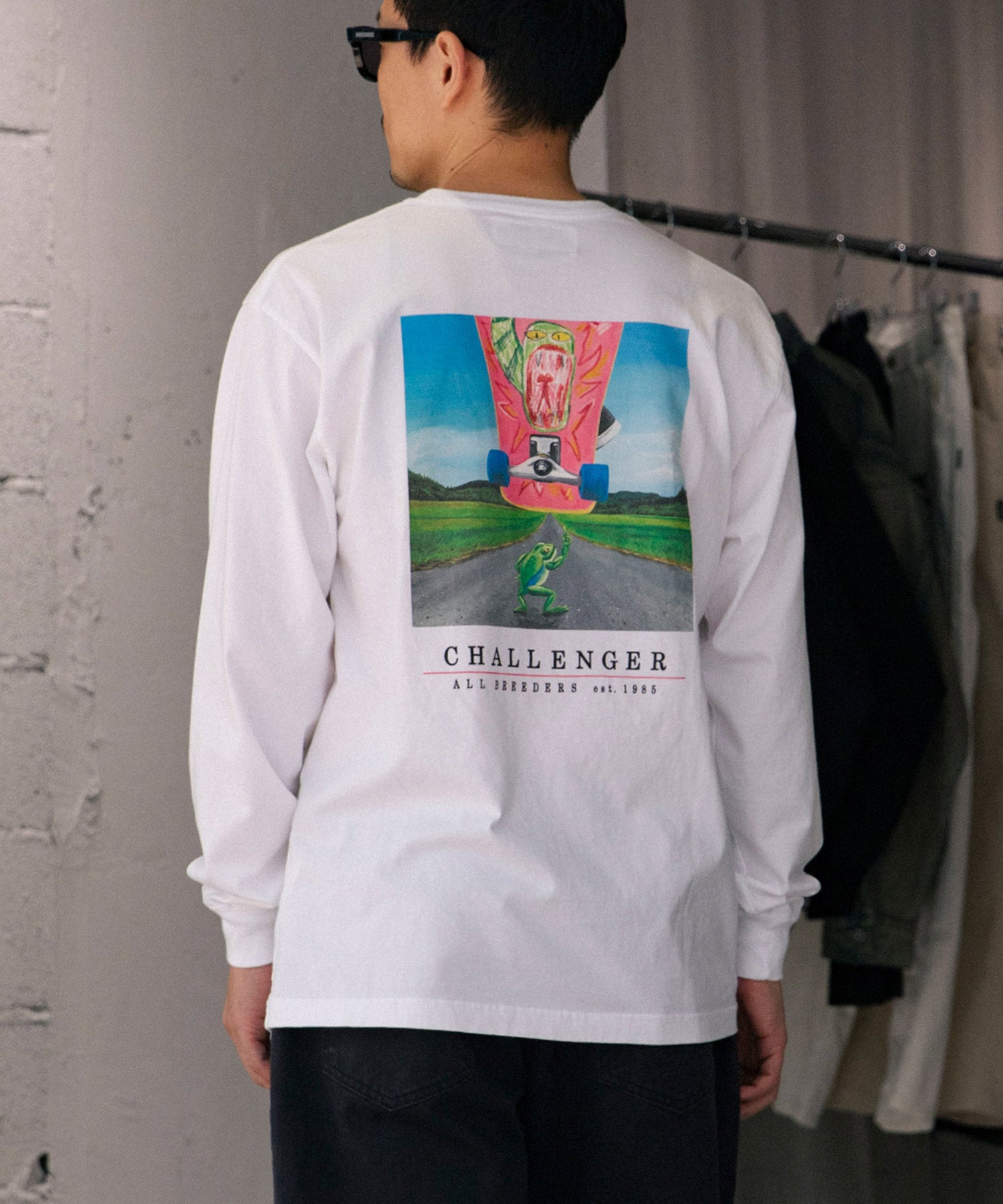 L/S FROG TEE - CHALLENGER (チャレンジャー) - tops (トップス
