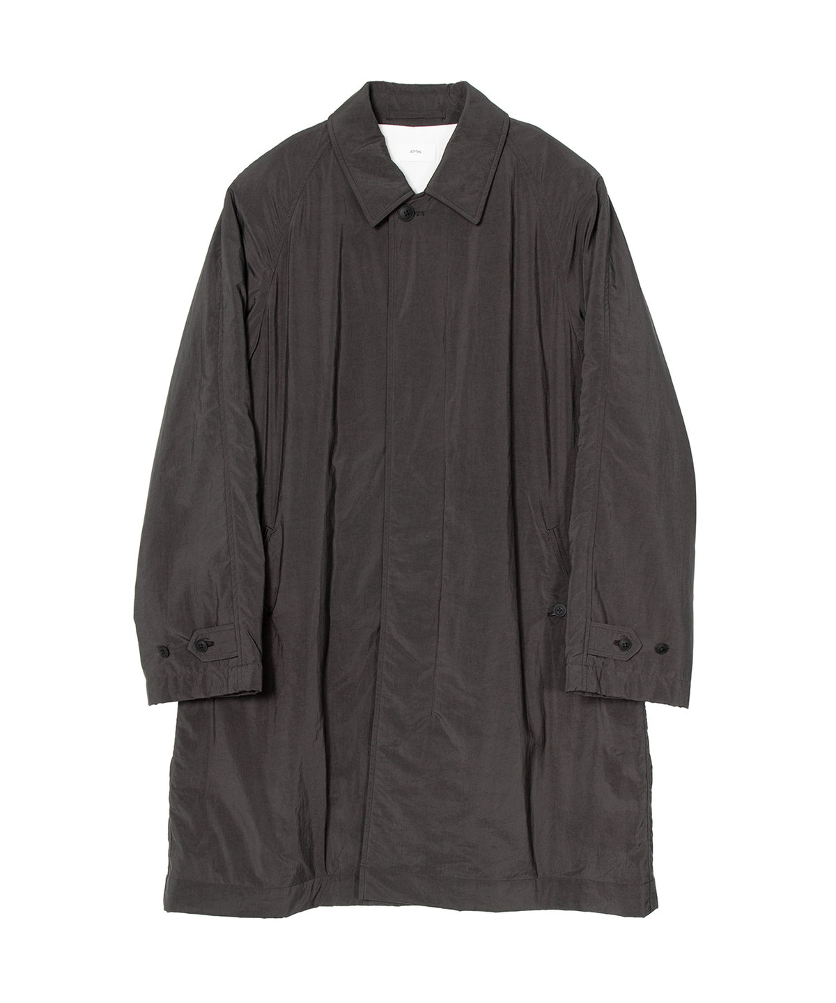FIBRIL NYLON SATIN | BALMACAAN COAT