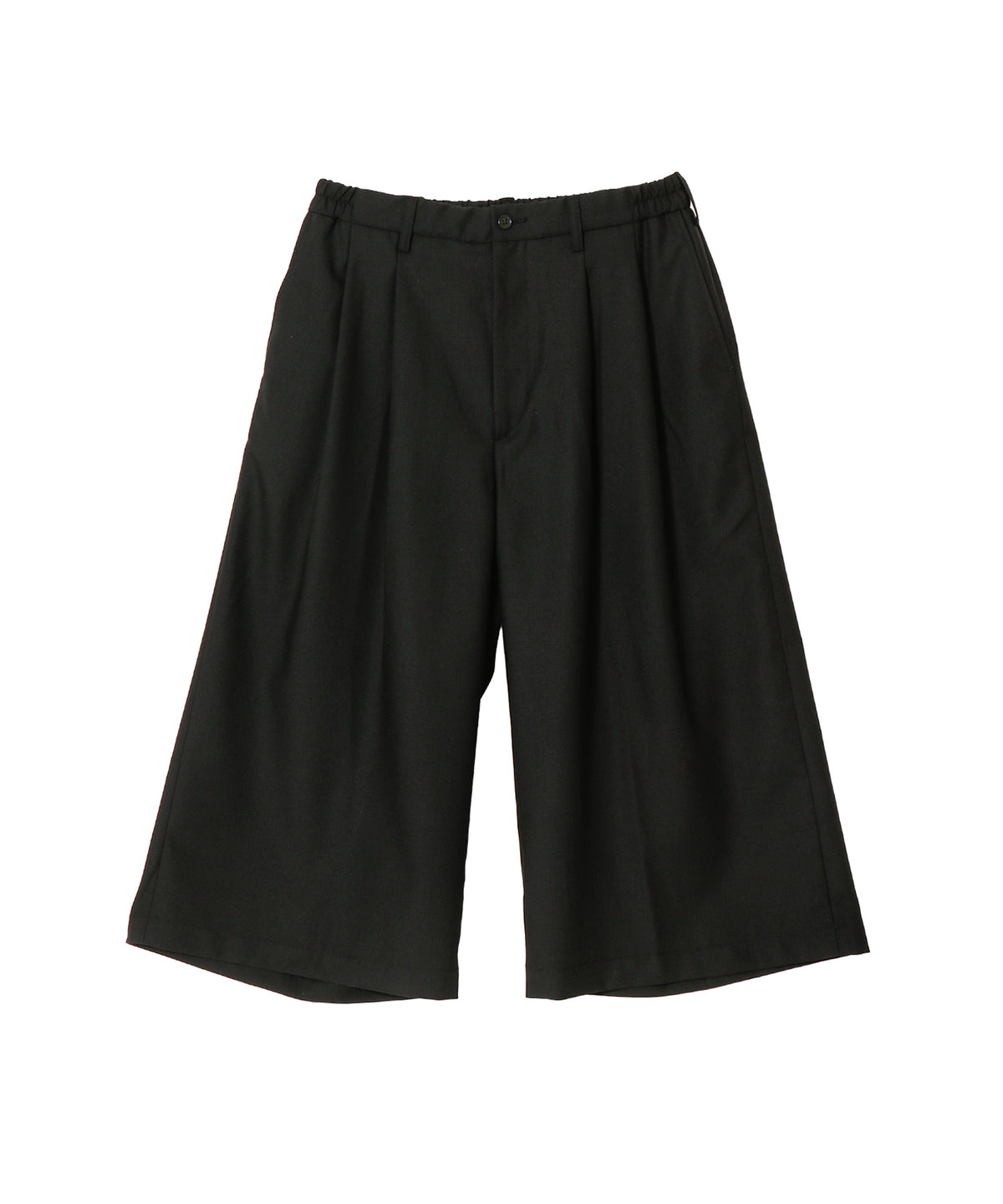 T/W Twill Shin Cut Wide Easy Trousers