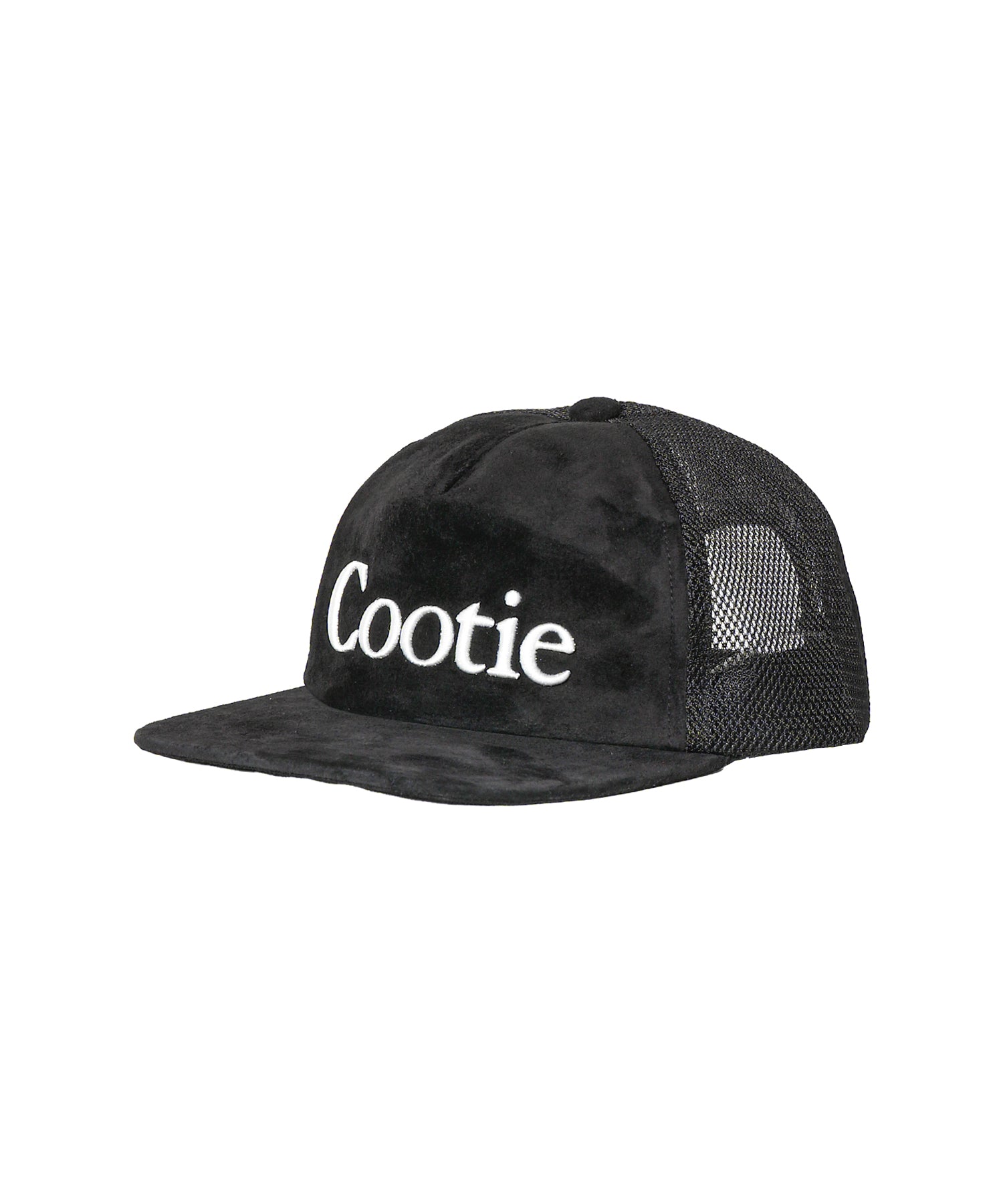 Suede 5 Panel Mesh Cap - COOTIE PRODUCTIONS (クーティー