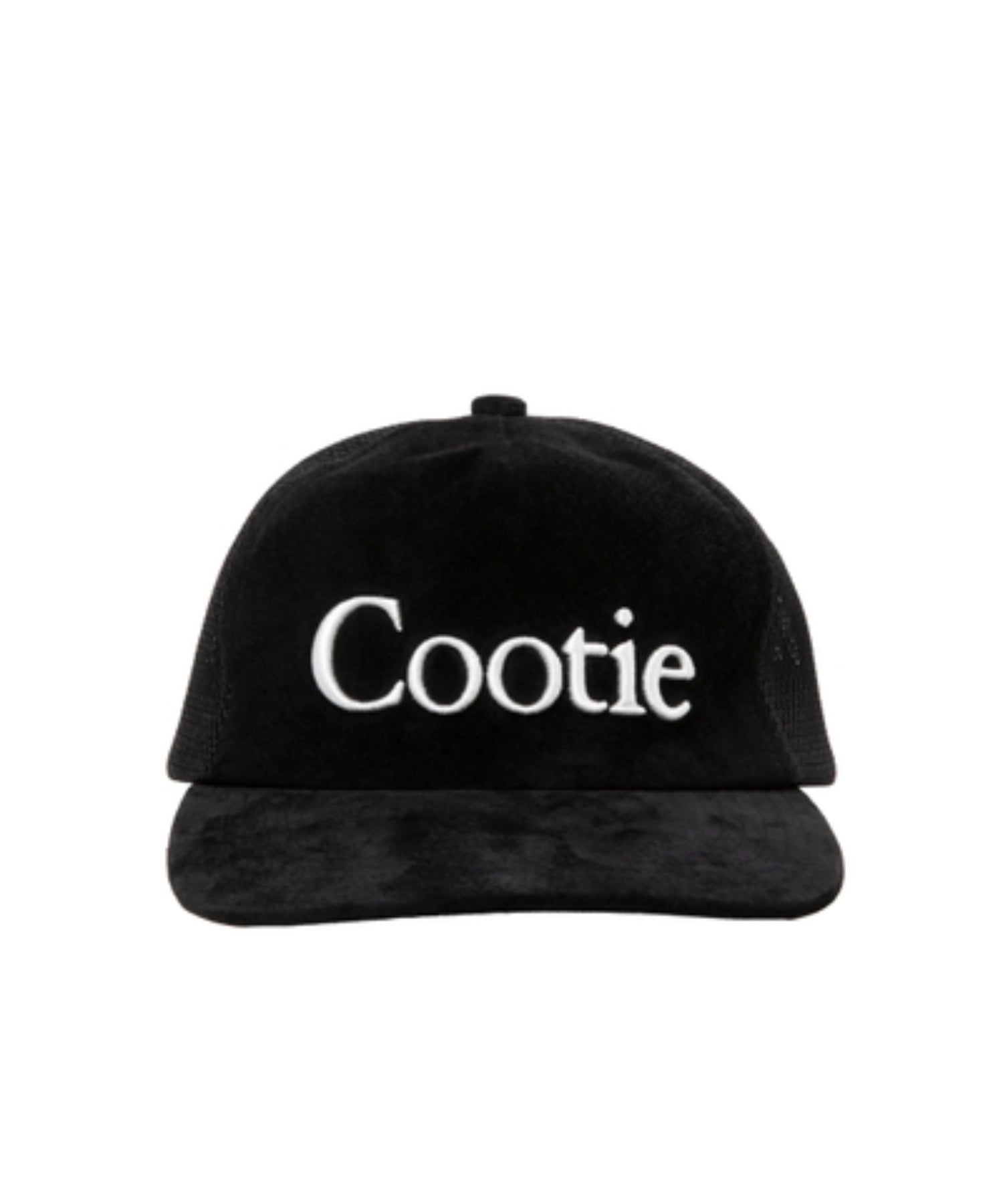 Suede 5 Panel Mesh Cap - COOTIE PRODUCTIONS (クーティー