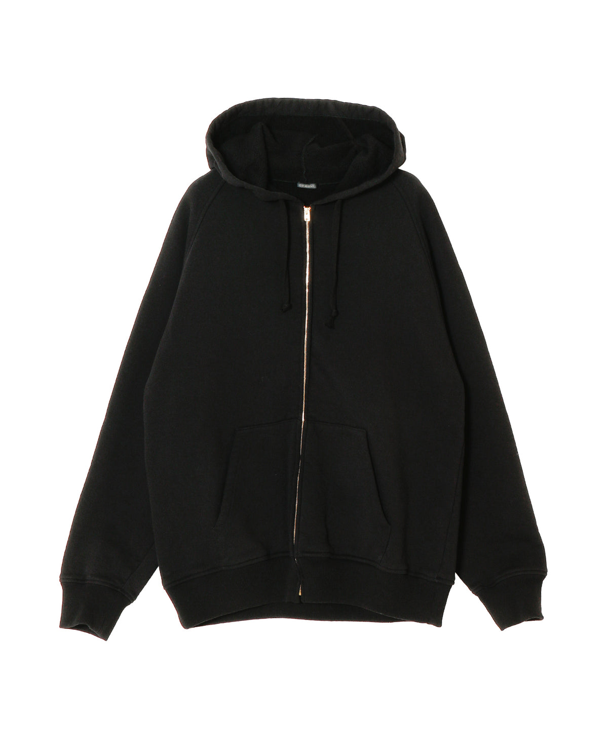 コットン裏毛 ジップパーカ