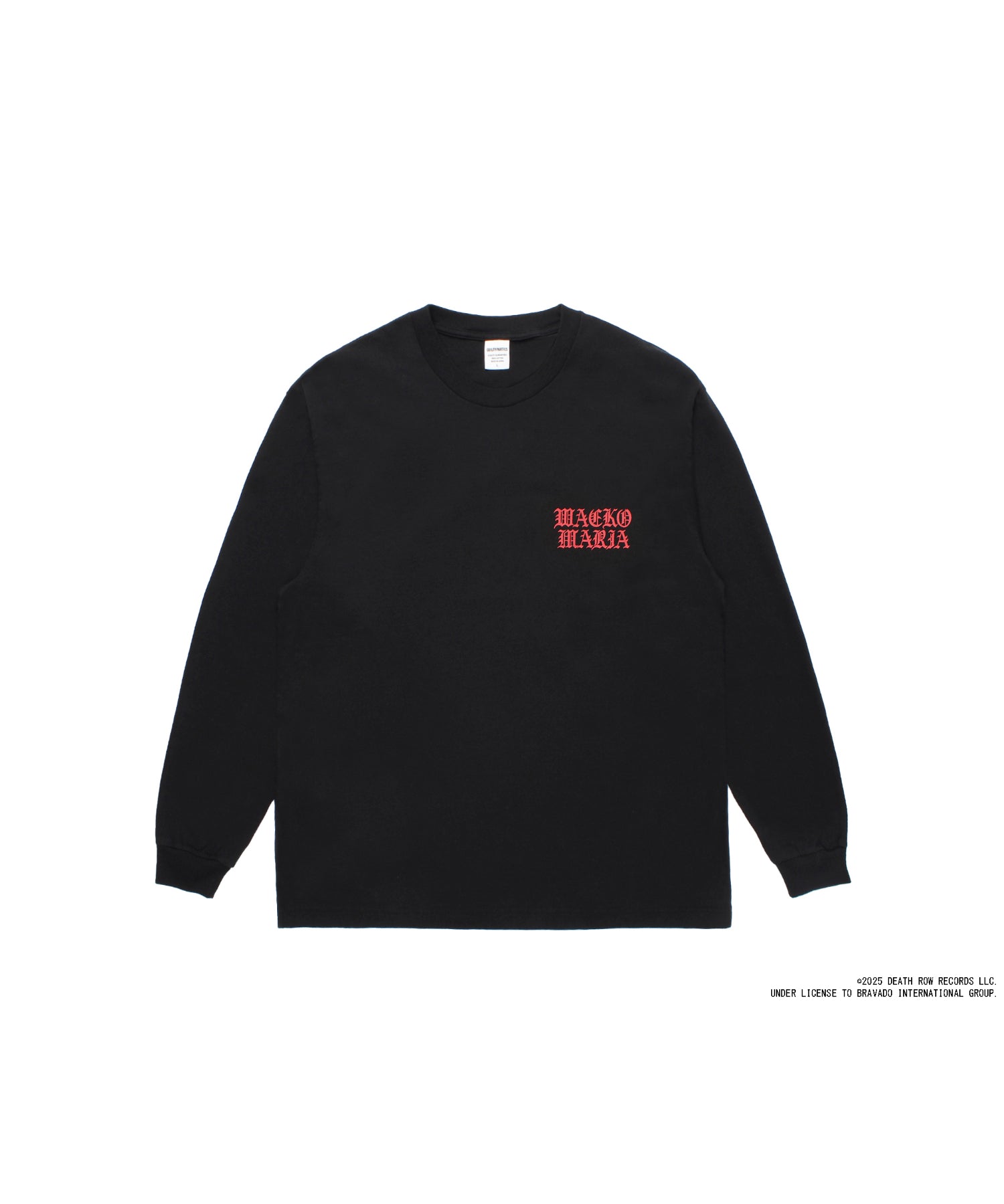 DEATH ROW RECORDS / WASHED HEAVY WEIGHT LONG SLEEVE T-SHIRT