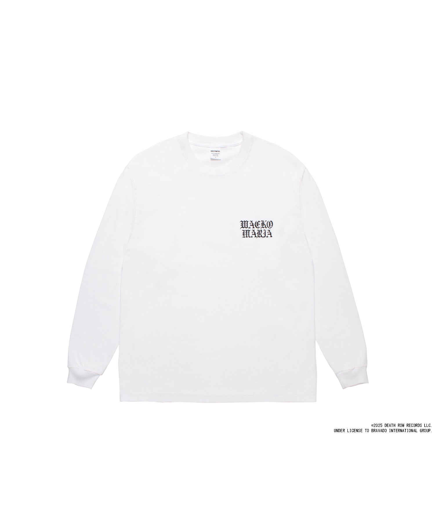 DEATH ROW RECORDS / WASHED HEAVY WEIGHT LONG SLEEVE T-SHIRT