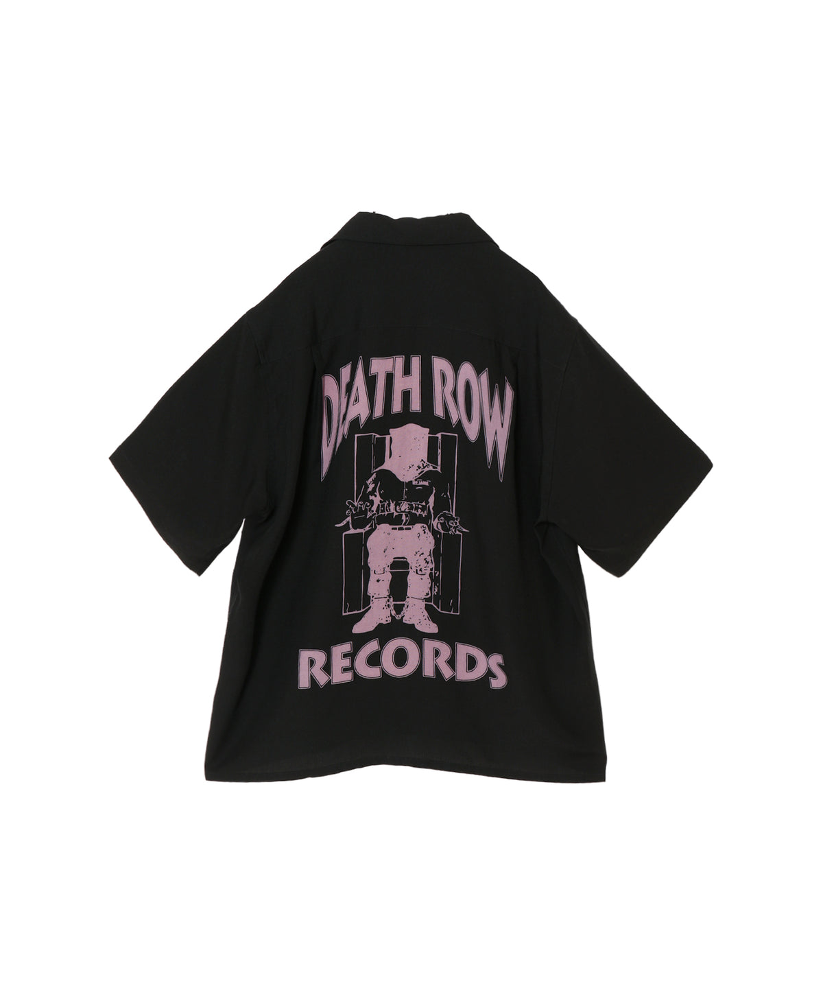 DEATH ROW RECORDS / 50'S OPEN COLLAR SHIRT