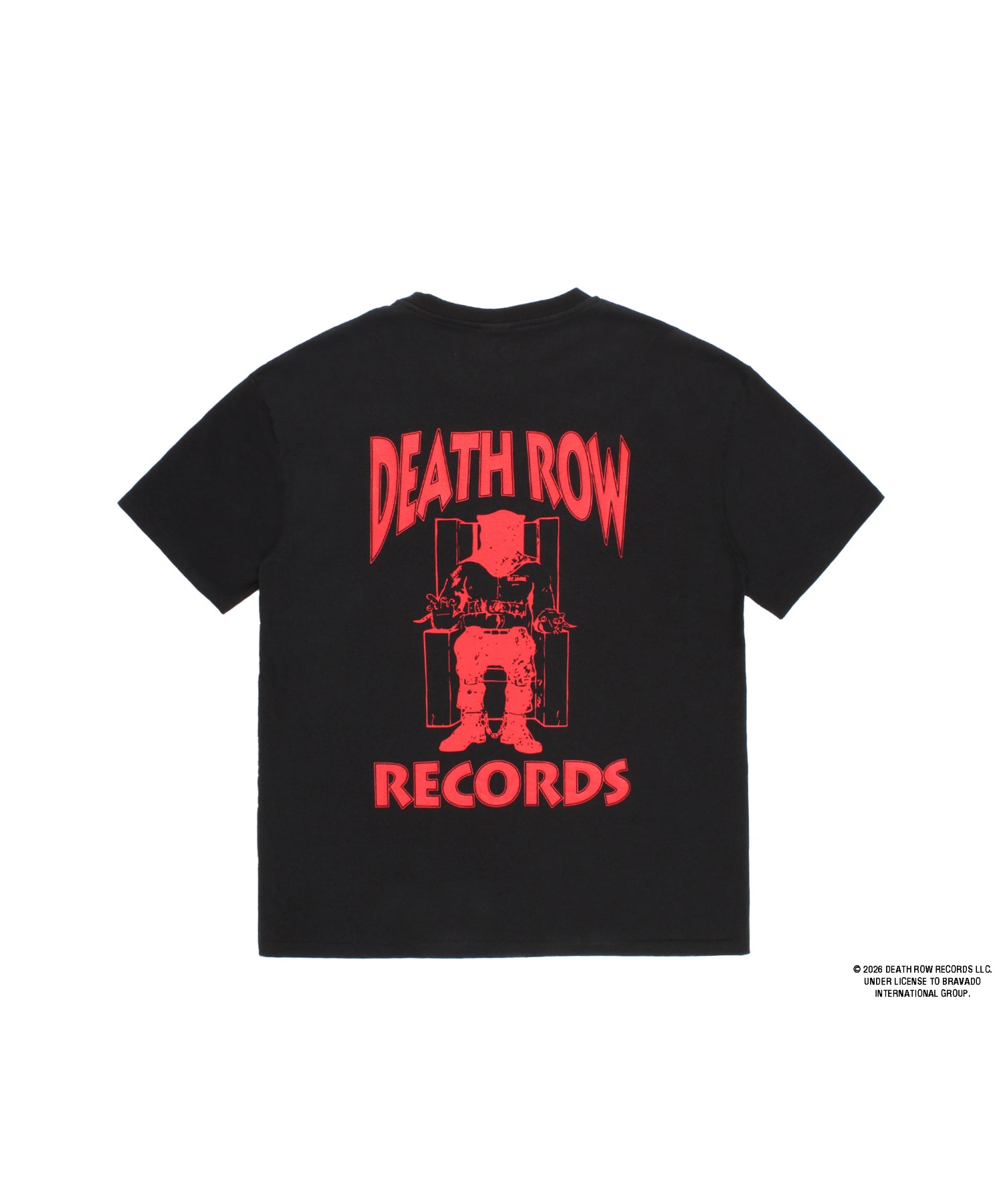DEATH ROW RECORDS / WASHED HEAVY WEIGHT T-SHIRT - WACKO MARIA 