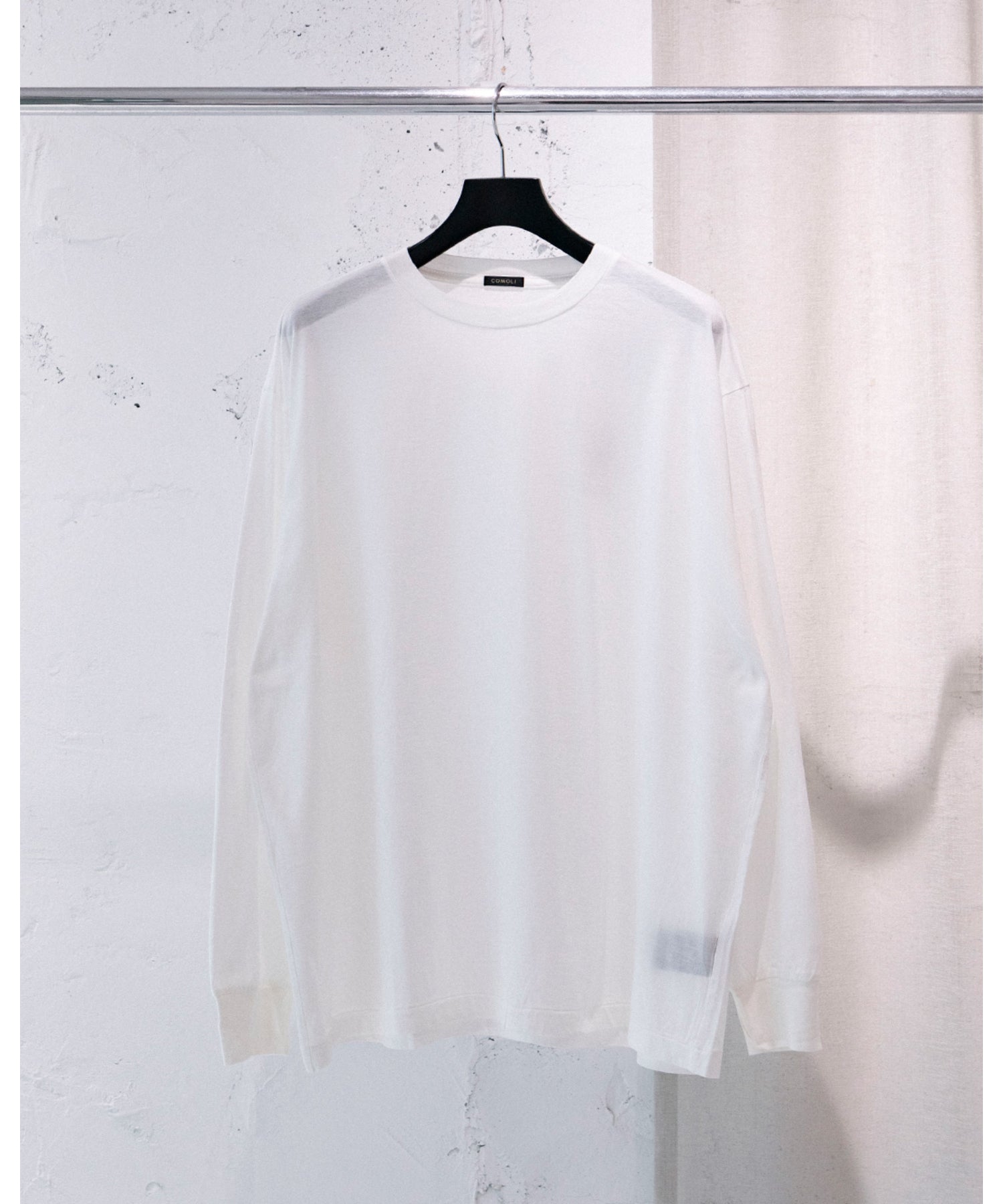 THINコットン 長袖T シャツ - COMOLI (コモリ) - tops (トップス