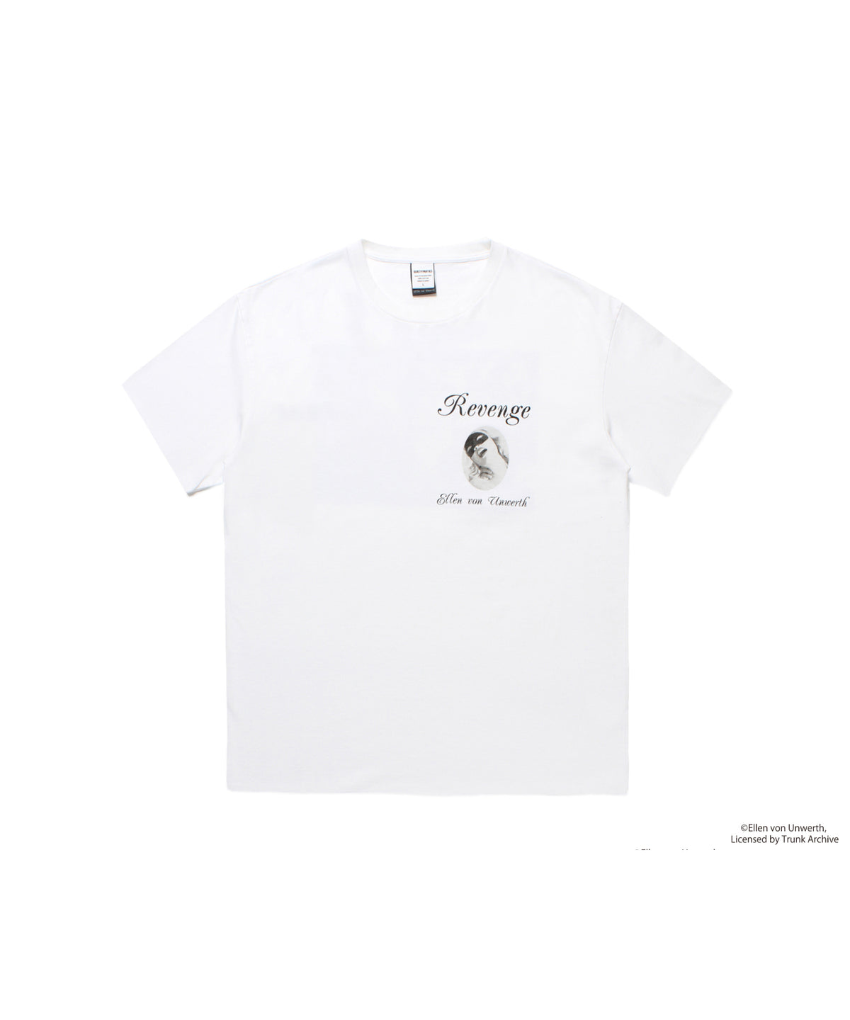 ELLEN VON UNWERTH / WASHED HEAVY WEIGHT T-SHIRT