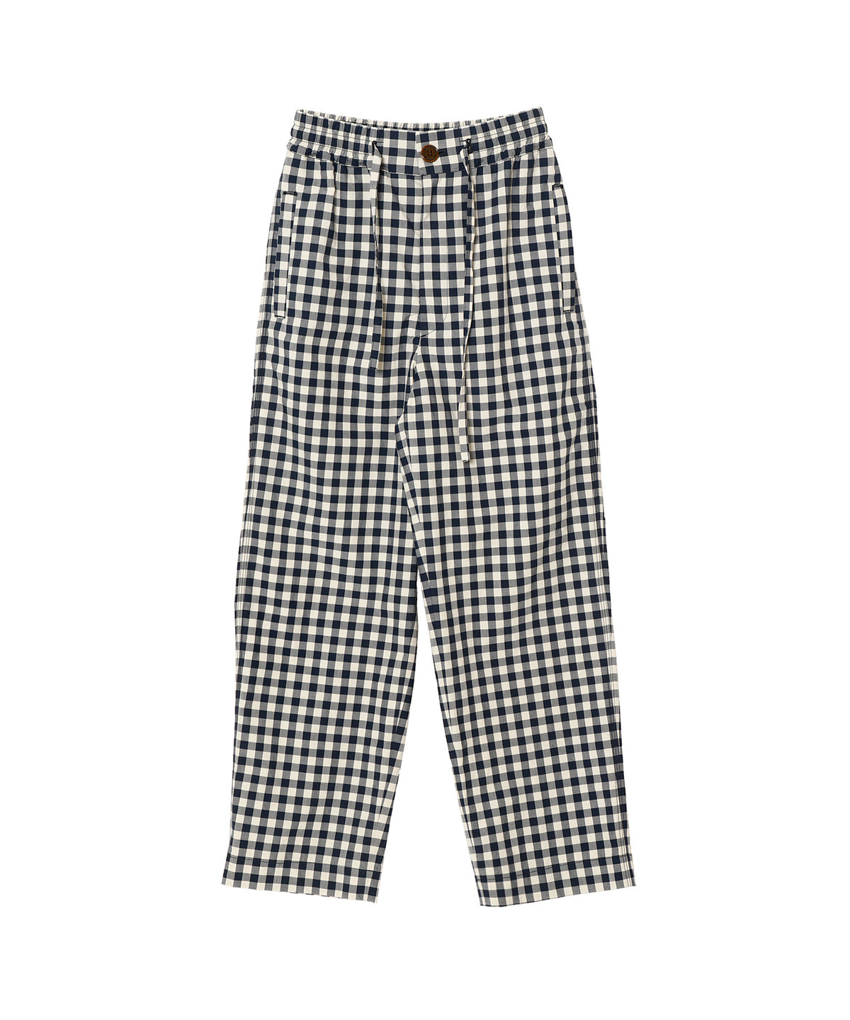 GINGHAM CHECK PANTS