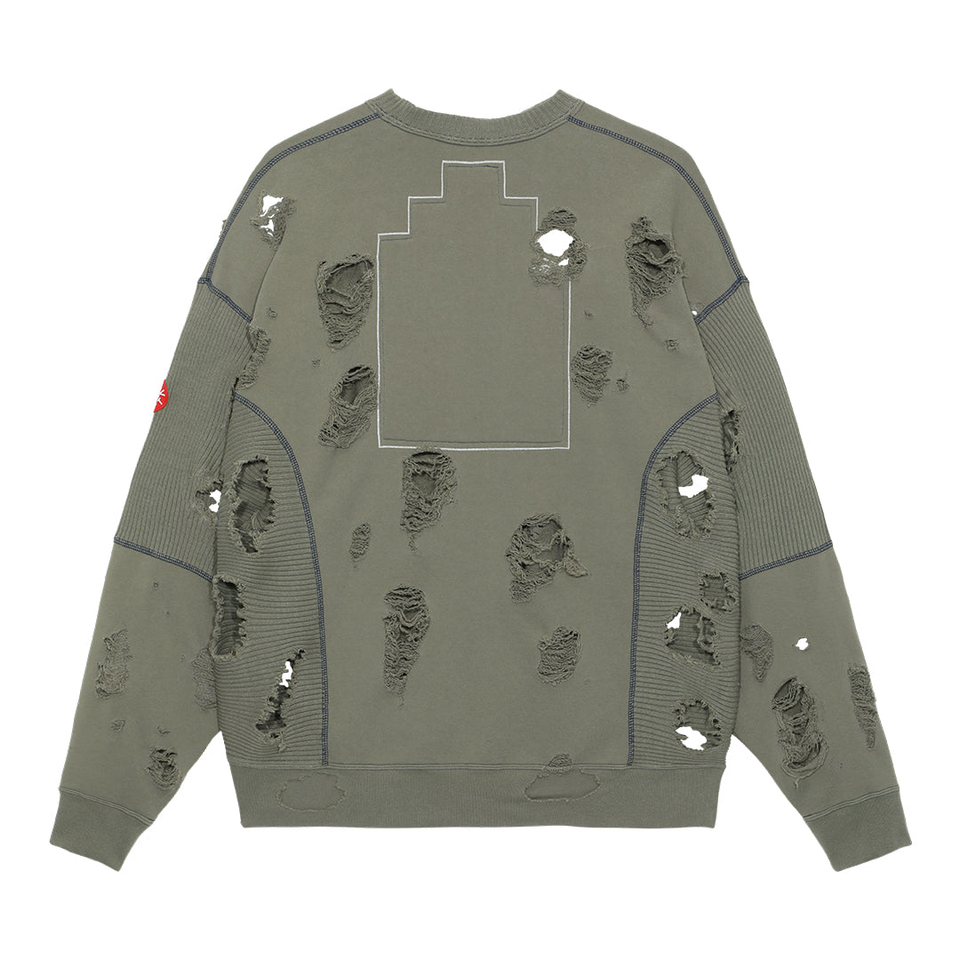 PLAGUE WIDE RIB CUT CREW NECK