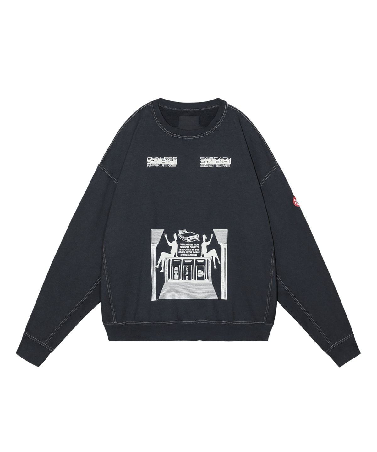 OVERDYE MD MACHINES CREW NECK