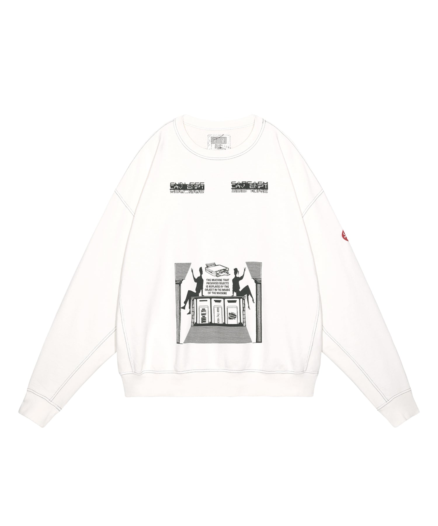OVERDYE MD MACHINES CREW NECK