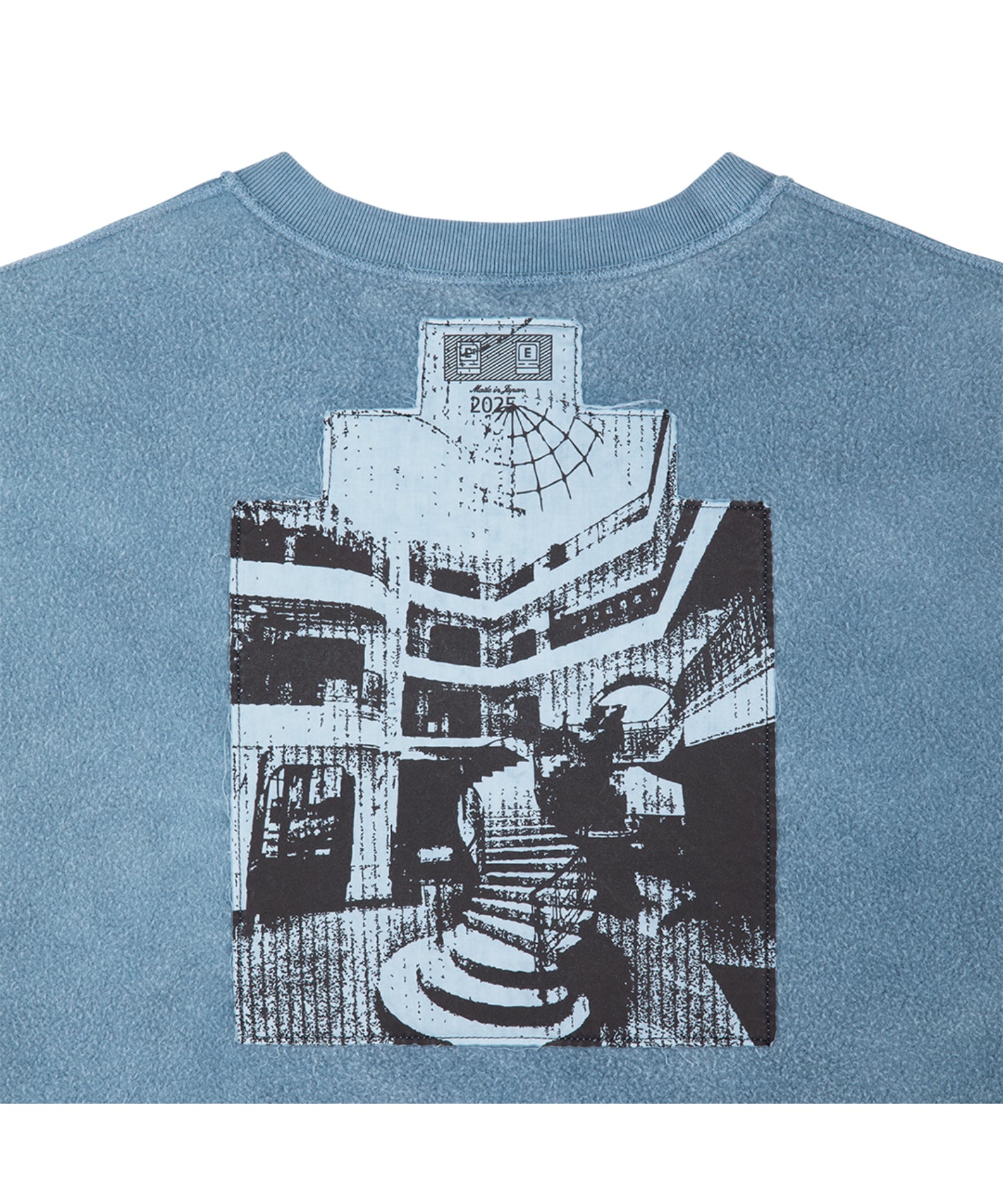 OVERDYE FLARE CREW NECK