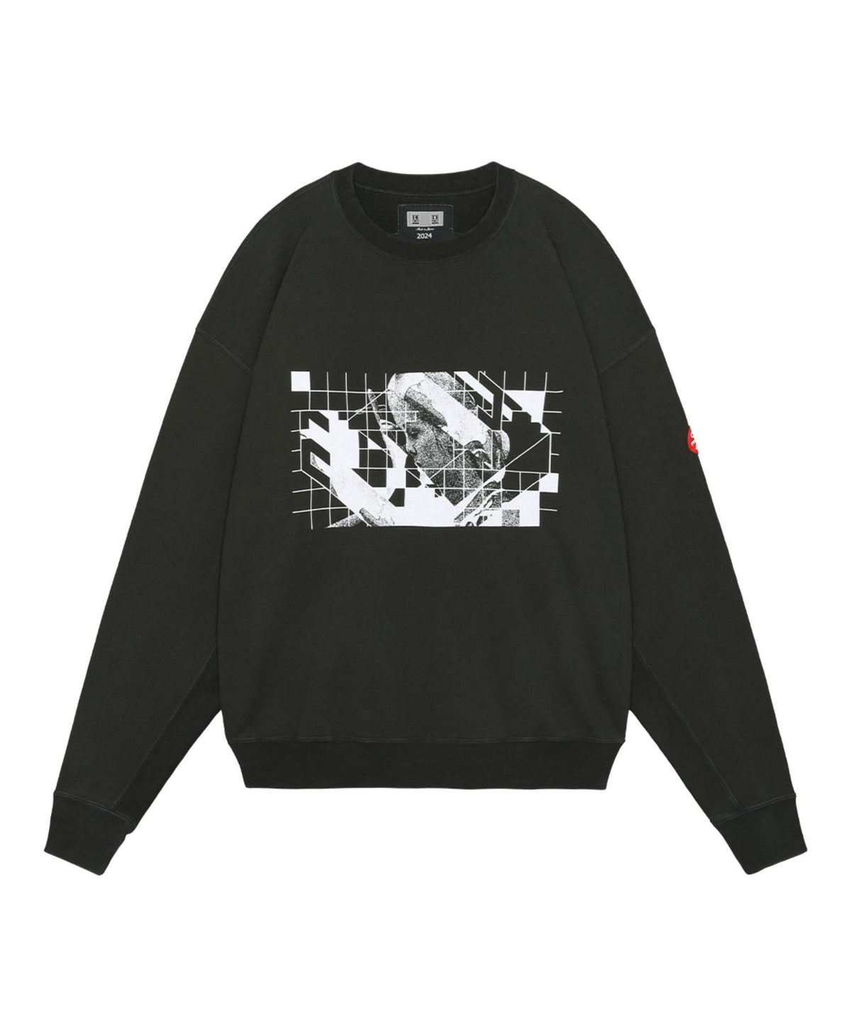 WASHED DIMENSIONS CREW NECK
