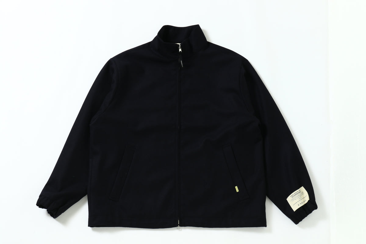 STAND COLLAR ZIP UP BLOUSON