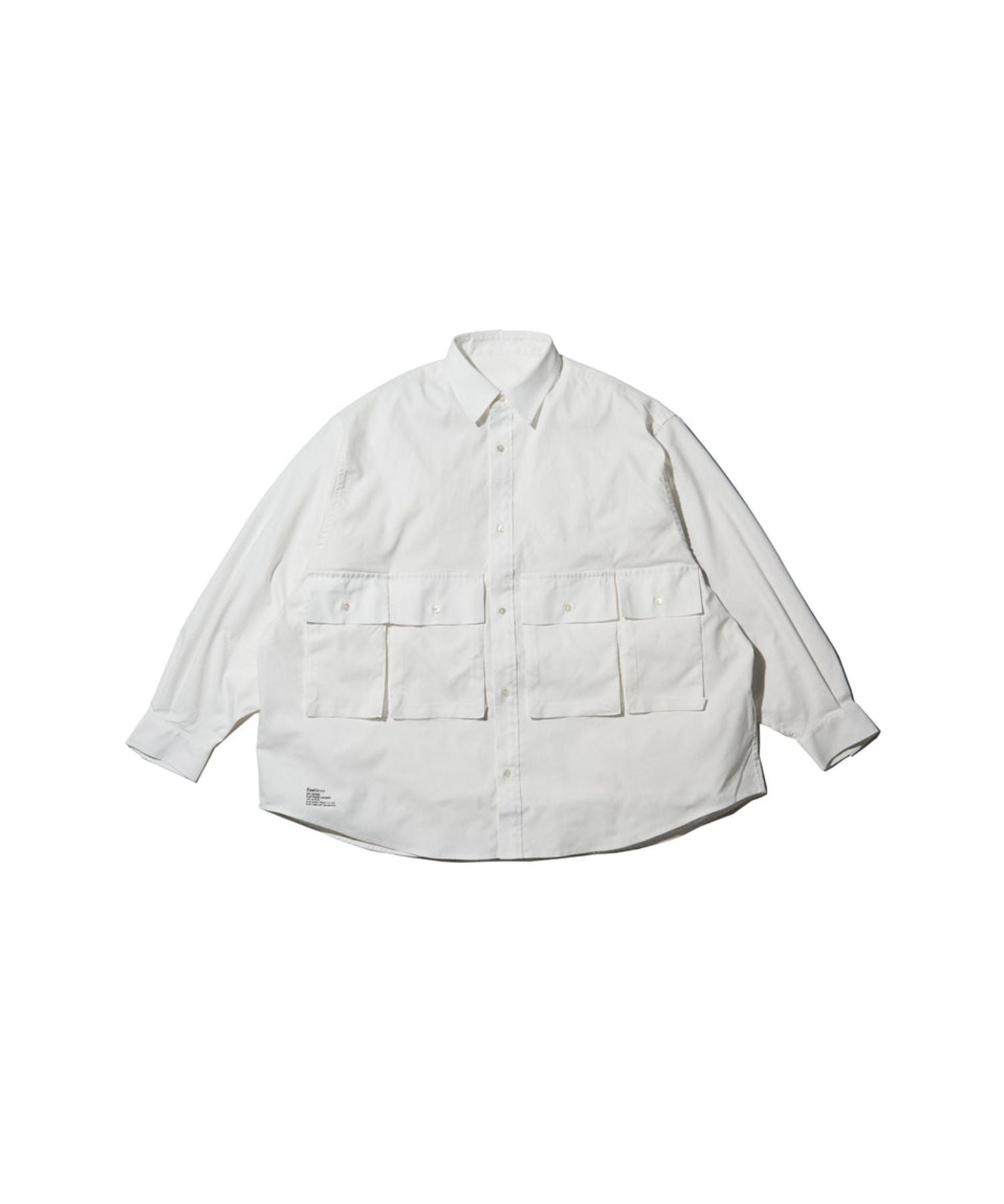 Dry Oxford Flap Pocket L/S Shirt - FreshService (フレッシュ ...