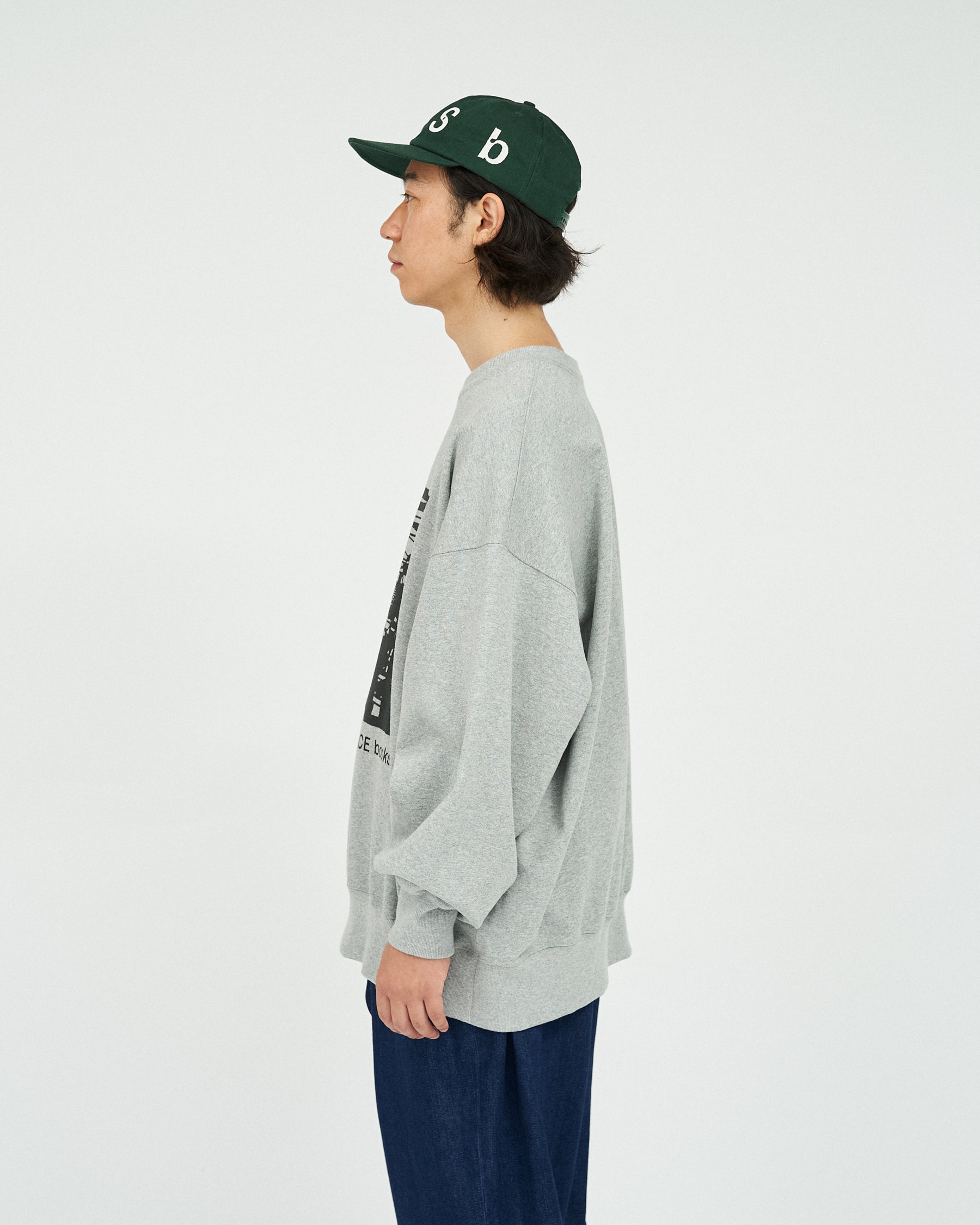 AS×FS LIGHT OZ CREW NECK SWEAT “LITHOGRAPH”