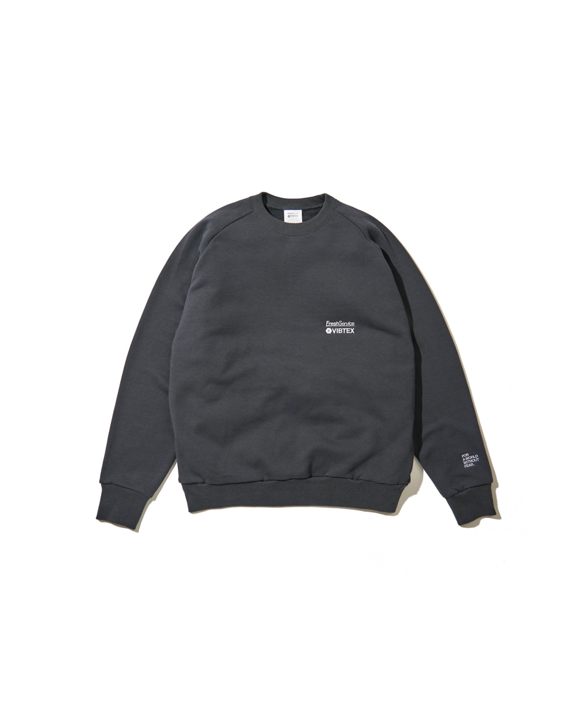 VIBTEX FOR FRESHSERVICE SWEAT CREW NECK PULLOVER
