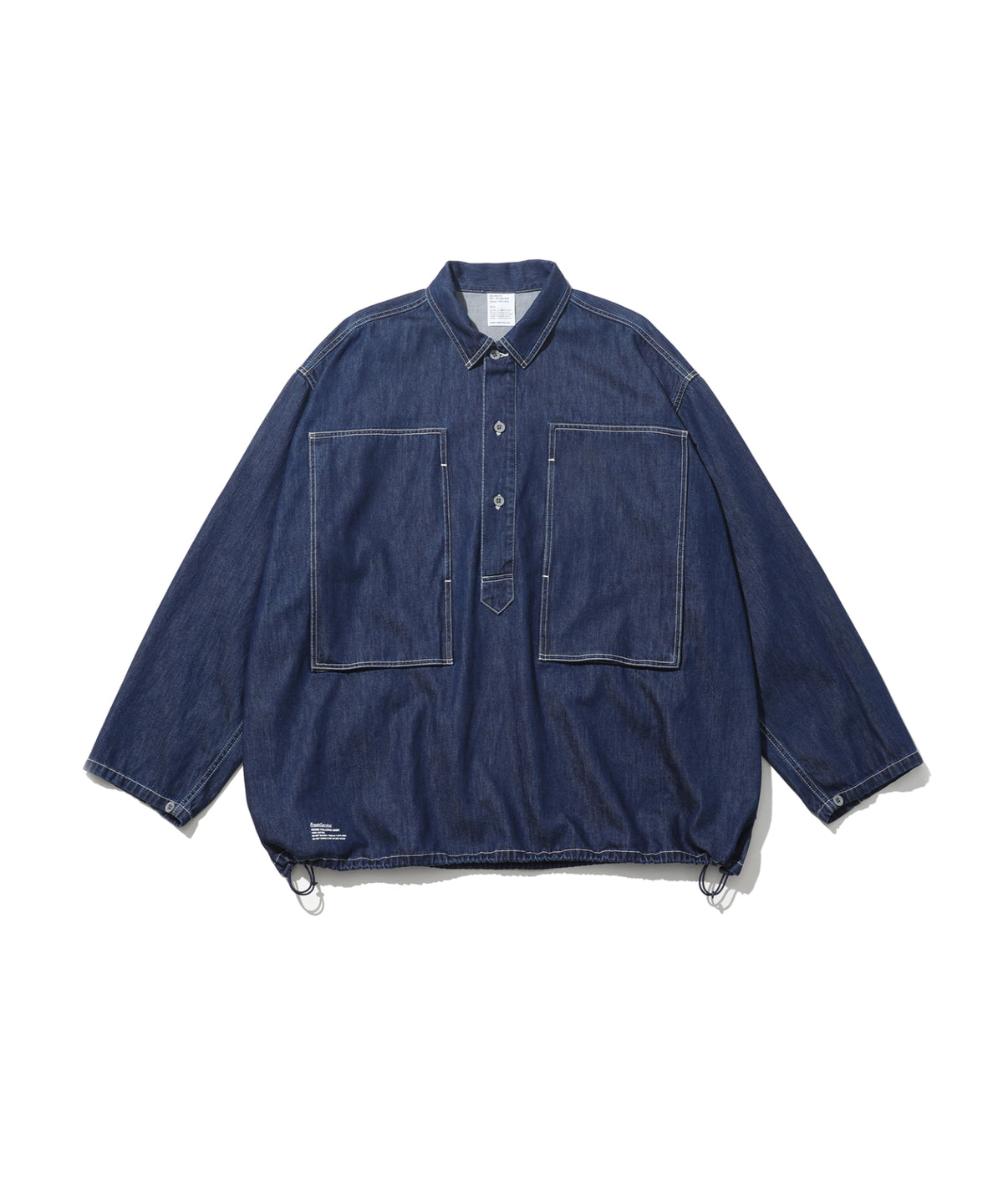 Denim Pullover Shirt (ONE WASH)