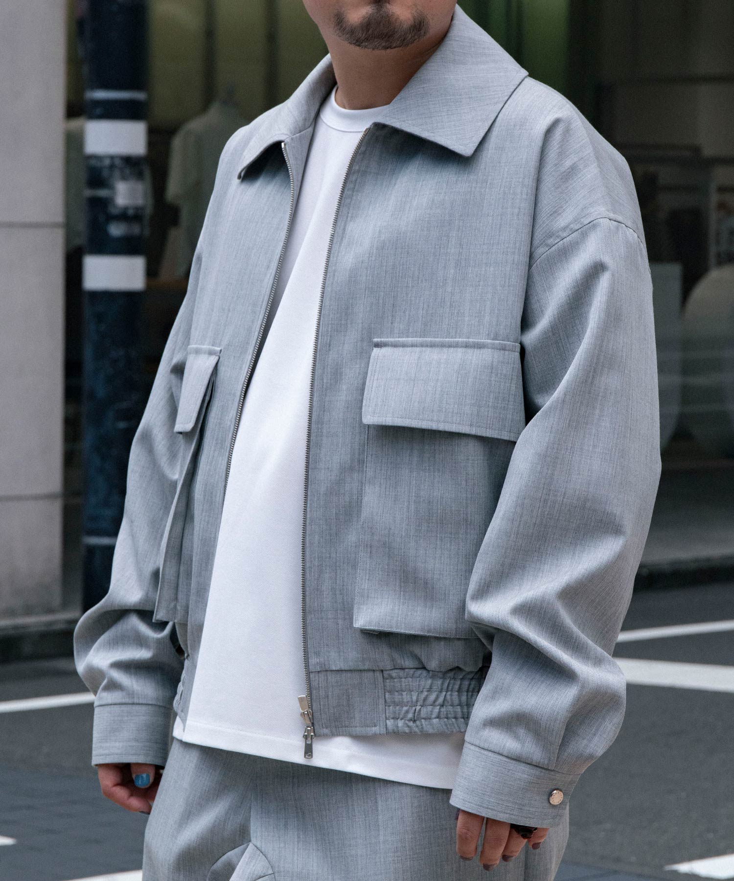 2 Way Wool Blouson