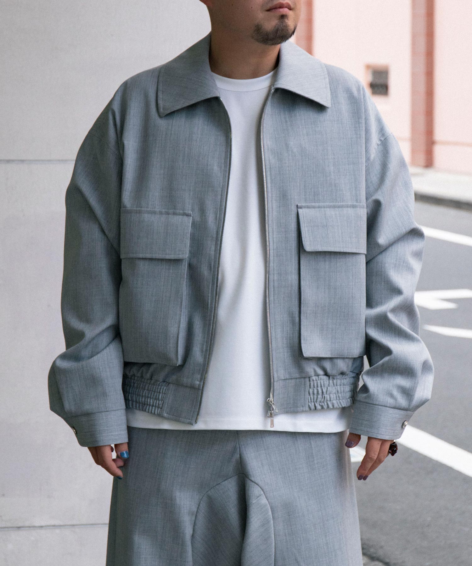 2 Way Wool Blouson