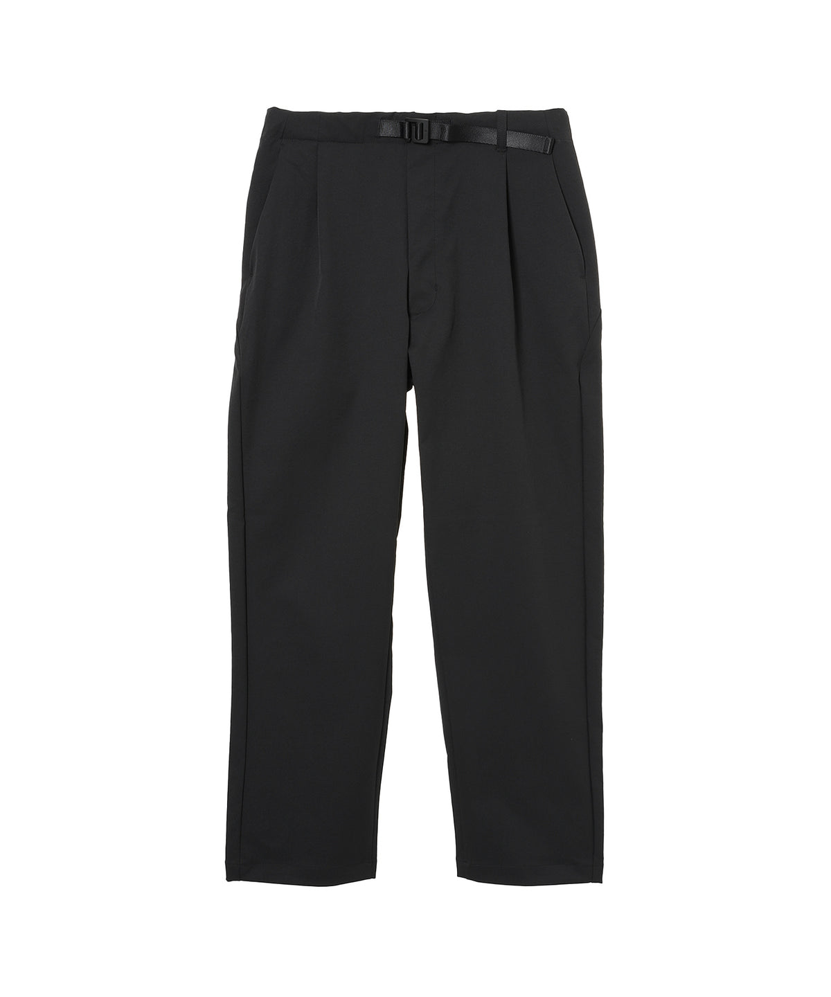 ONE TUCK TAPERED STRETCH PANTS
