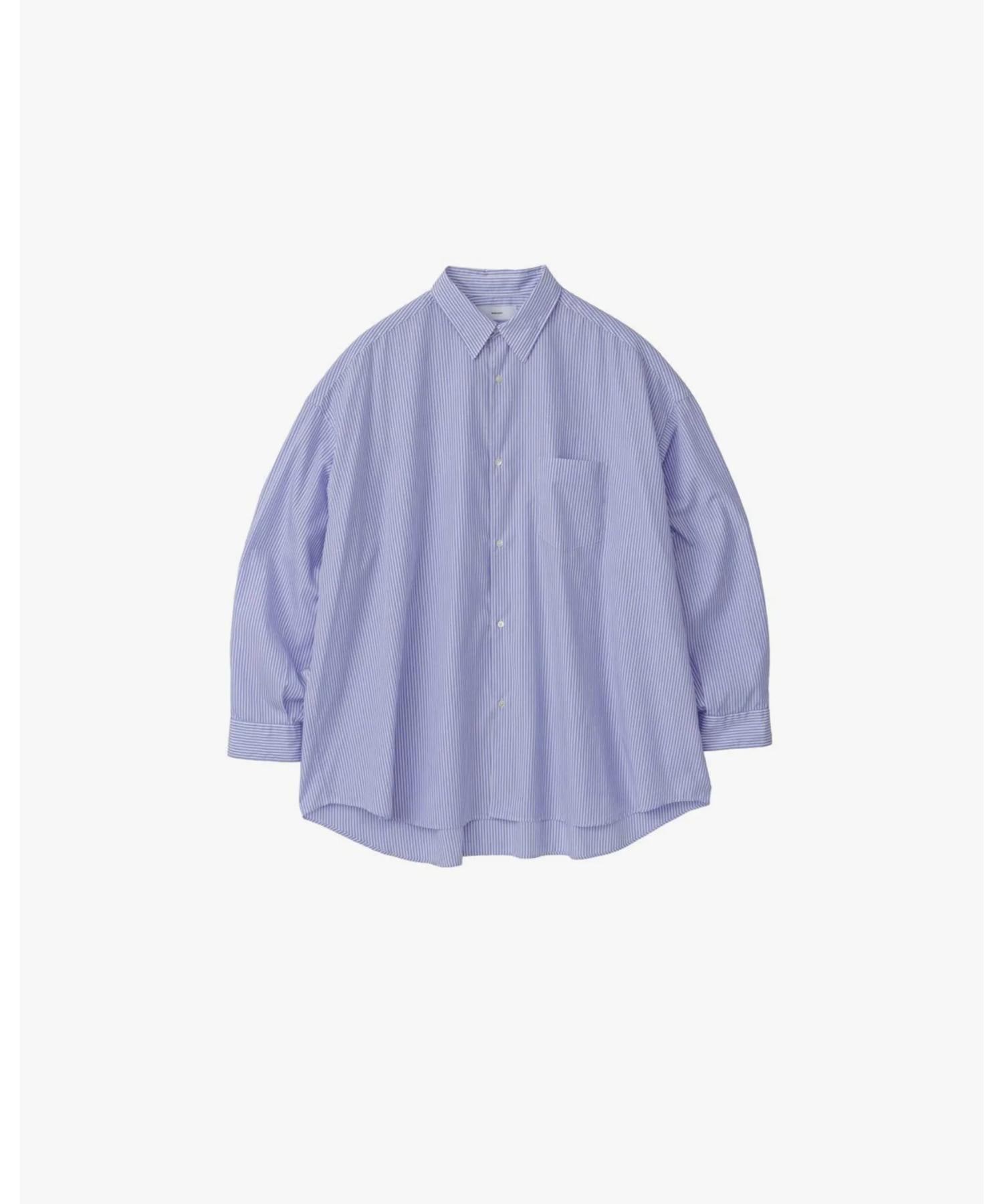 Broad L/S Oversized Regular Collar Shirt - Graphpaper (グラフ 