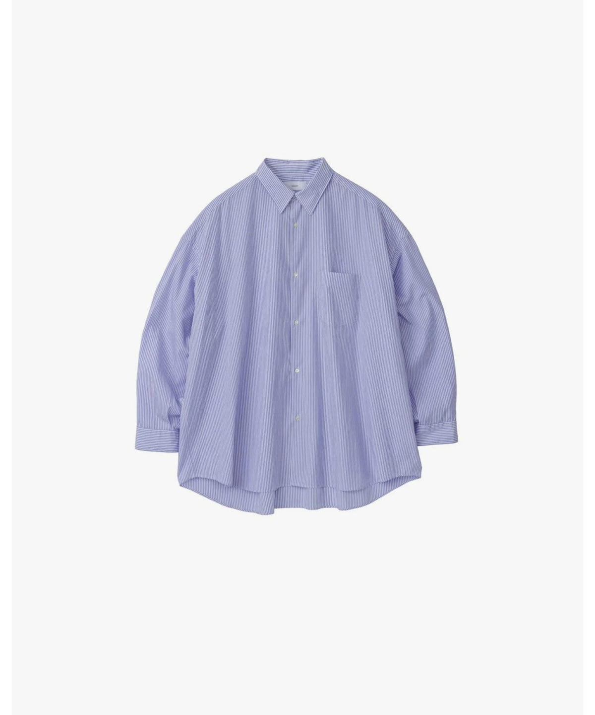 Broad L/S Oversized Regular Collar Shirt