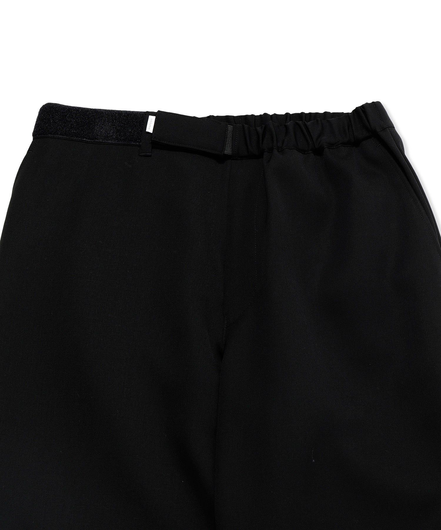 Scale Off Wool Slim Waisted Wide Tapered Chef Pants