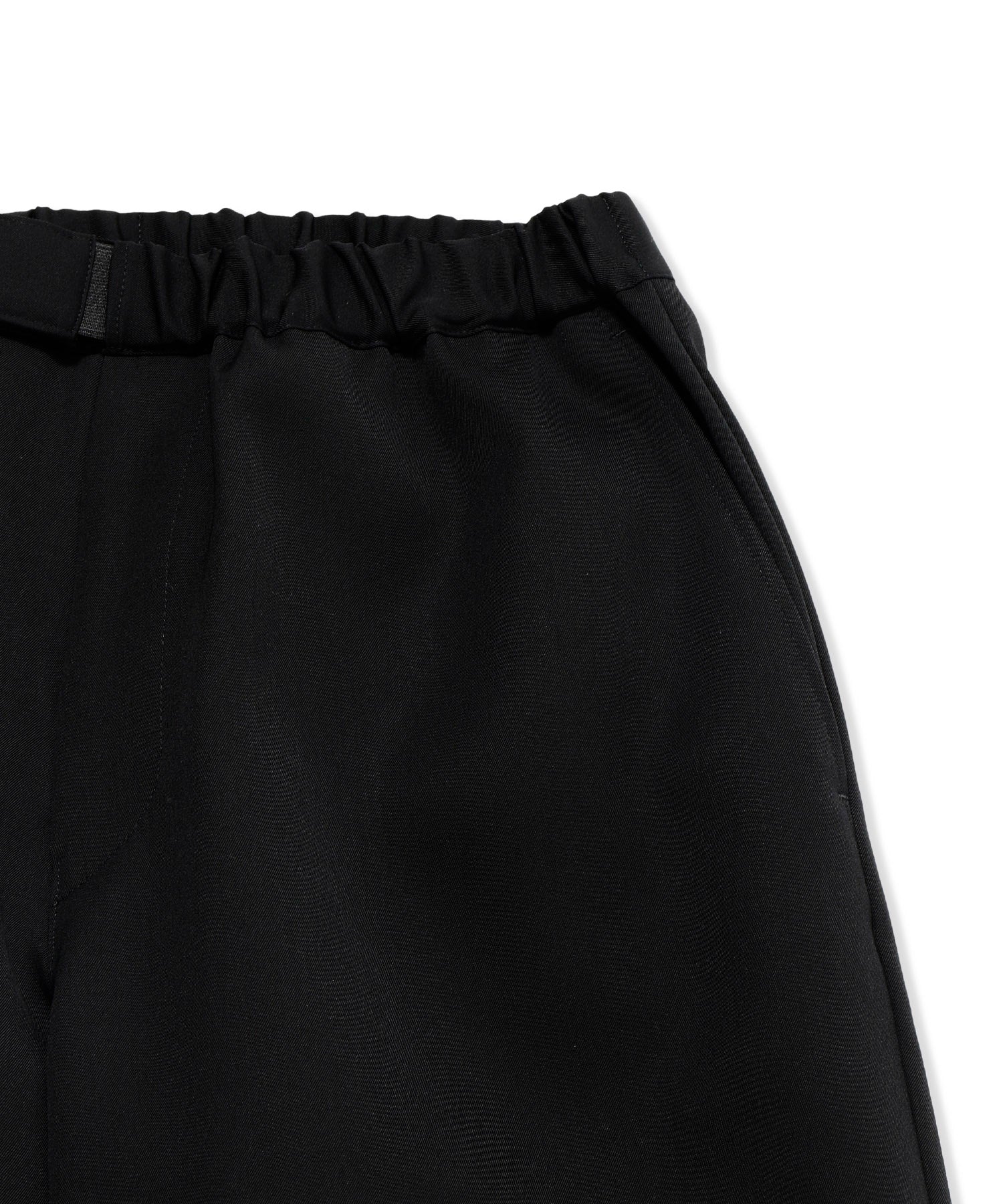 Scale Off Wool Slim Waisted Wide Tapered Chef Pants