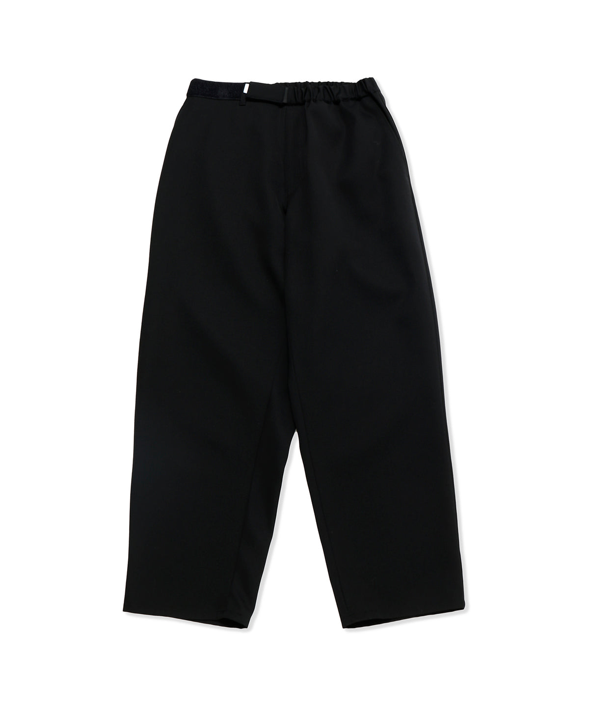 Scale Off Wool Slim Waisted Wide Tapered Chef Pants