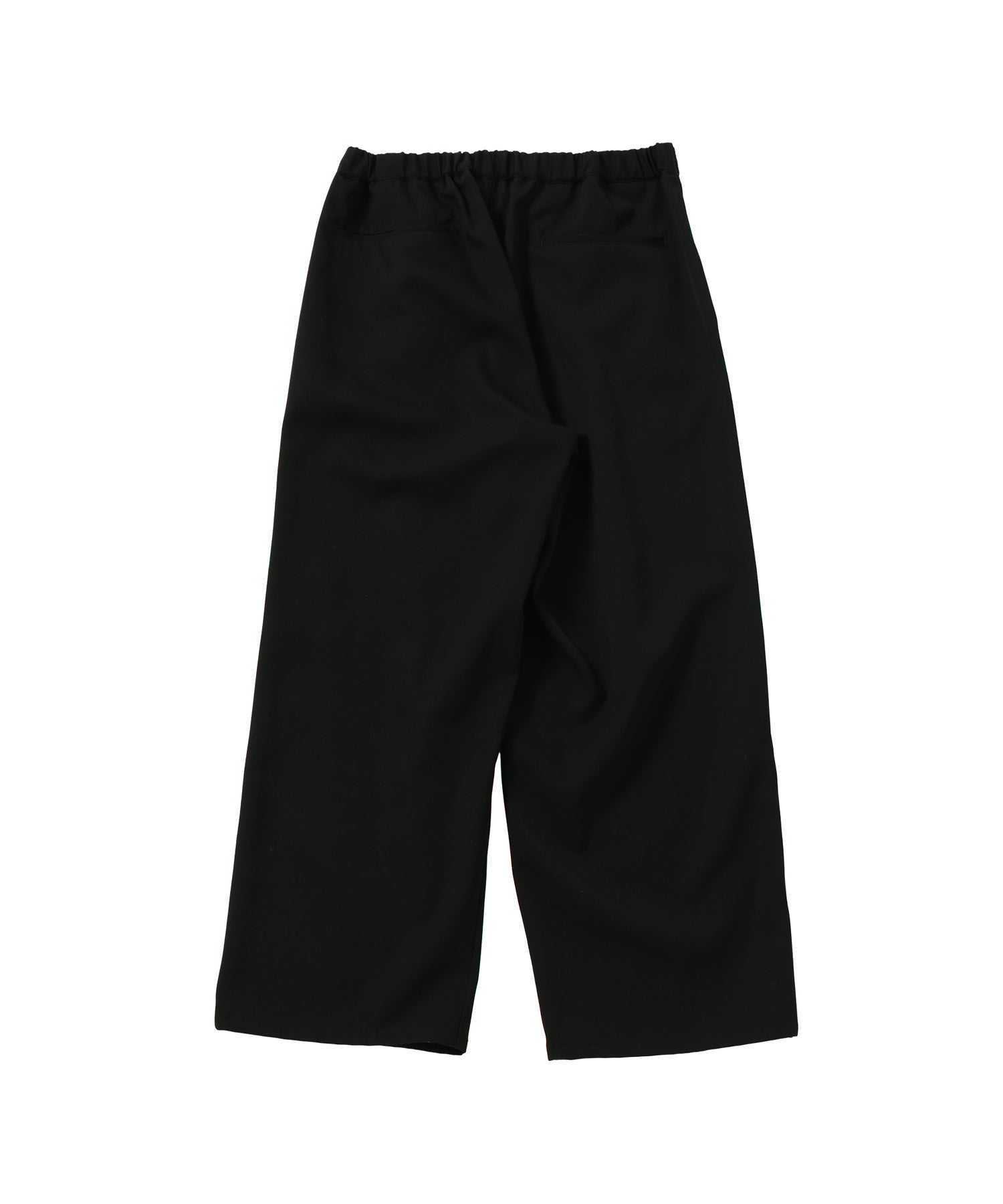 Scale Off Wool Wide Chef Pants