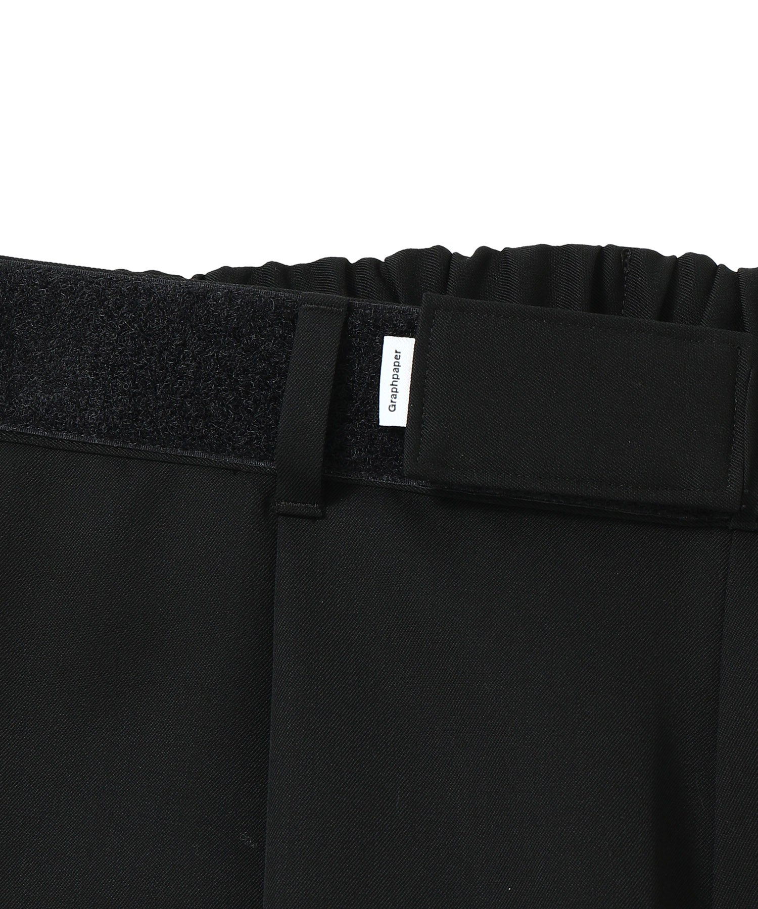 Scale Off Wool Wide Chef Pants
