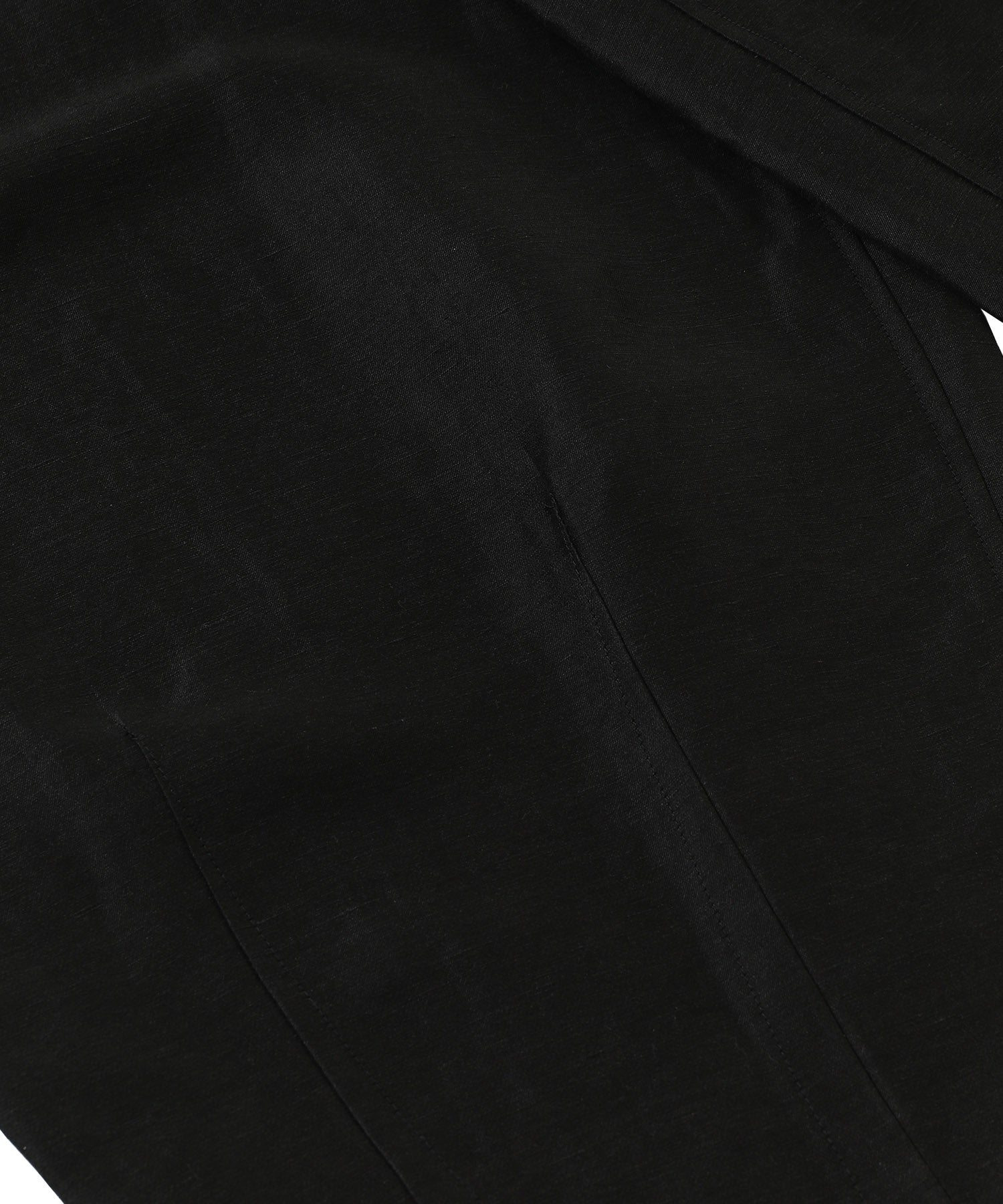 Back Satin Linen Cupro Parachute Pants